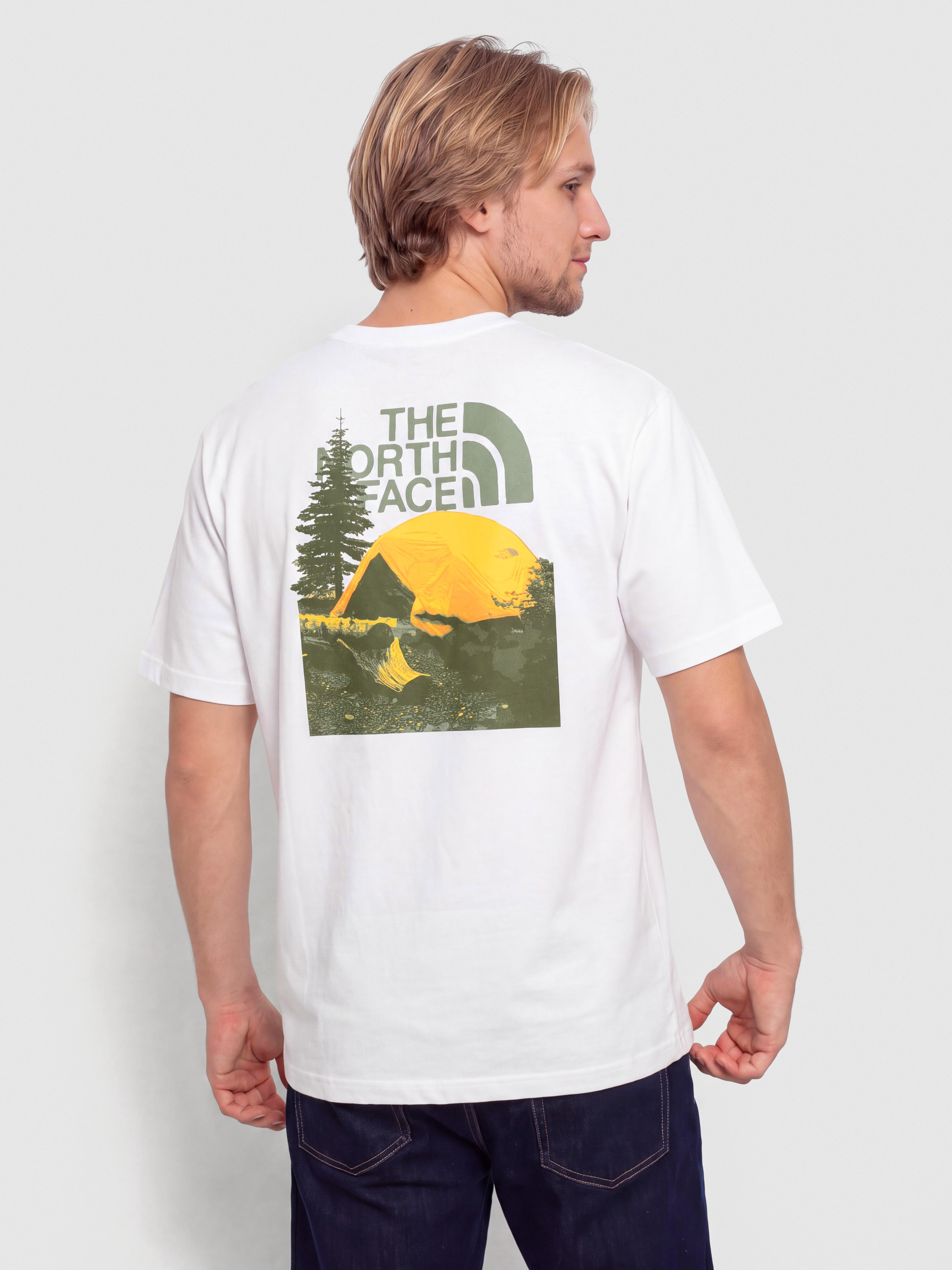 Tricou The North Face Pitch A Tent Relaxed (tnf white)