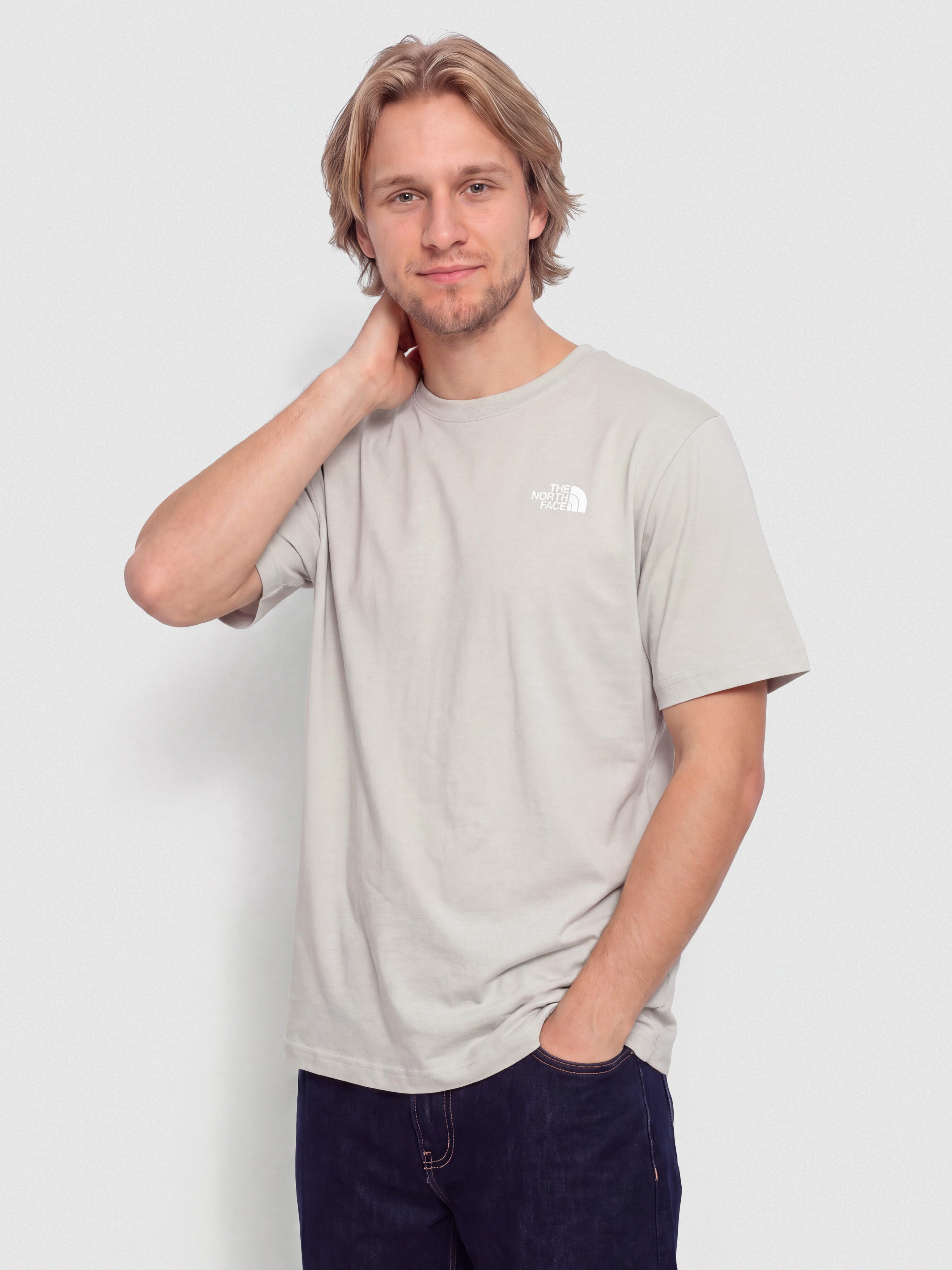 Tricou The North Face Evolution Box Nse (cumulus cloud)