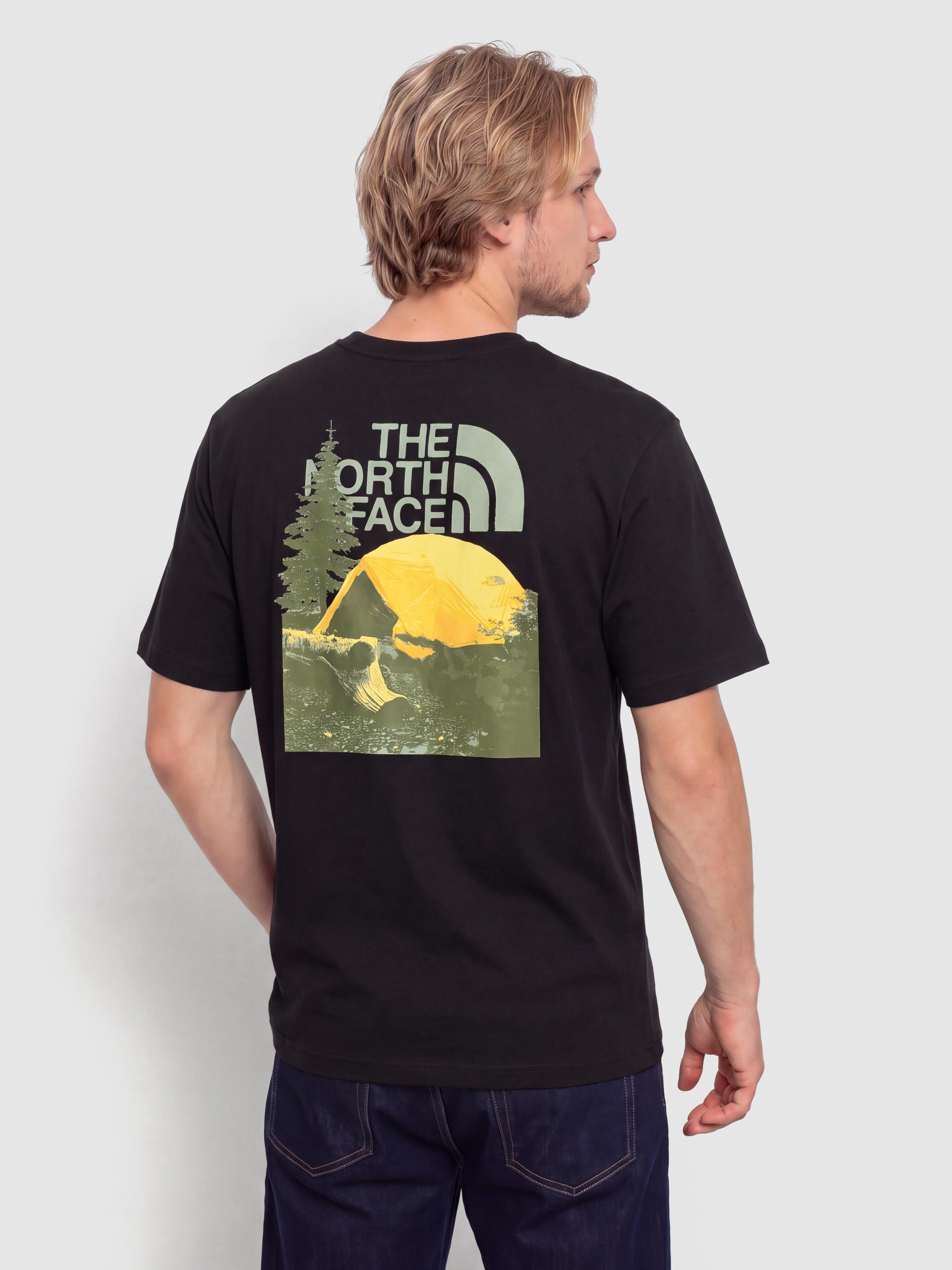 Tricou The North Face Pitch A Tent Relaxed (tnf black)