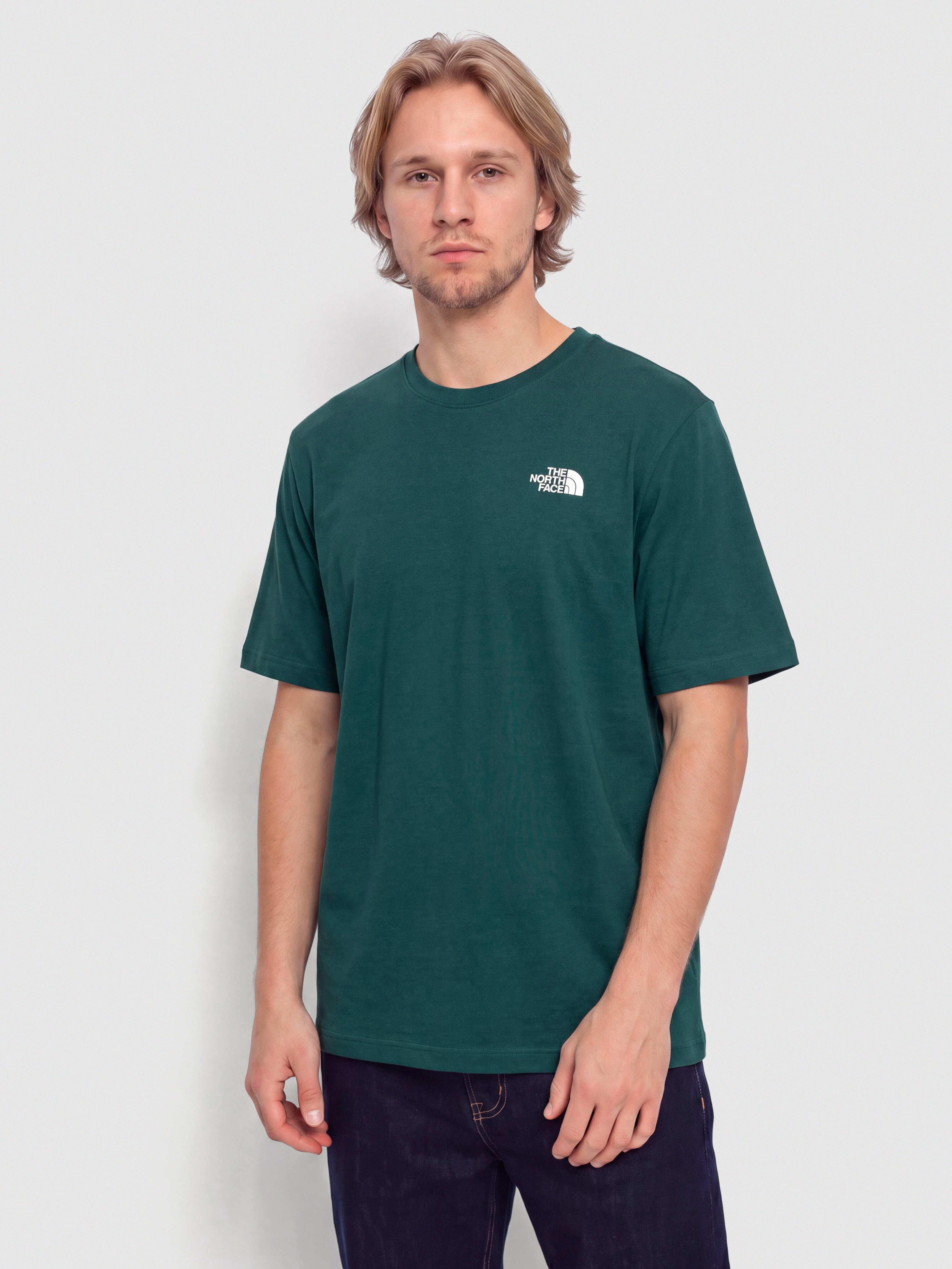 Tricou The North Face Evolution Box Nse (pacific teal)