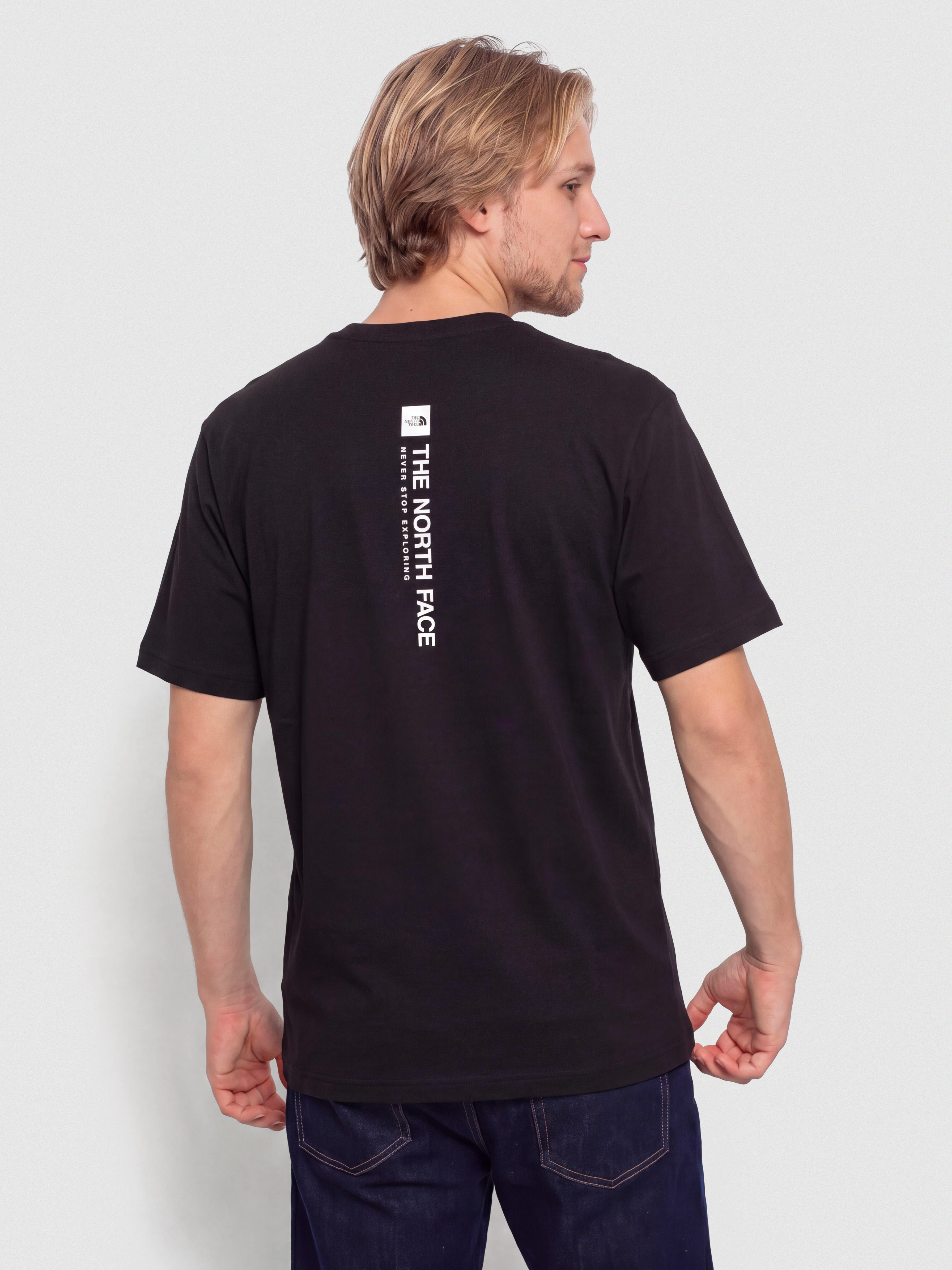 Tricou The North Face Vertical Regular (tnf black)
