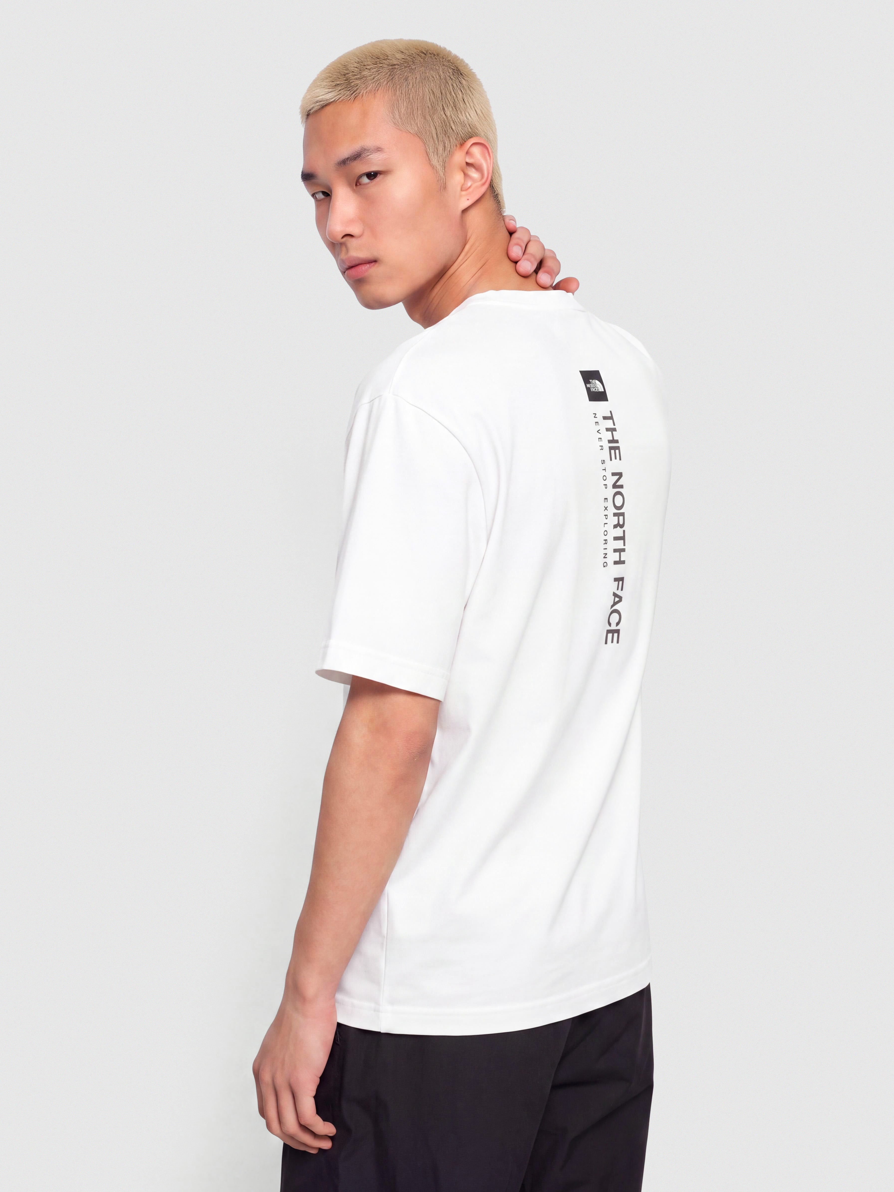 Tricou The North Face Vertical Regular (tnf white)