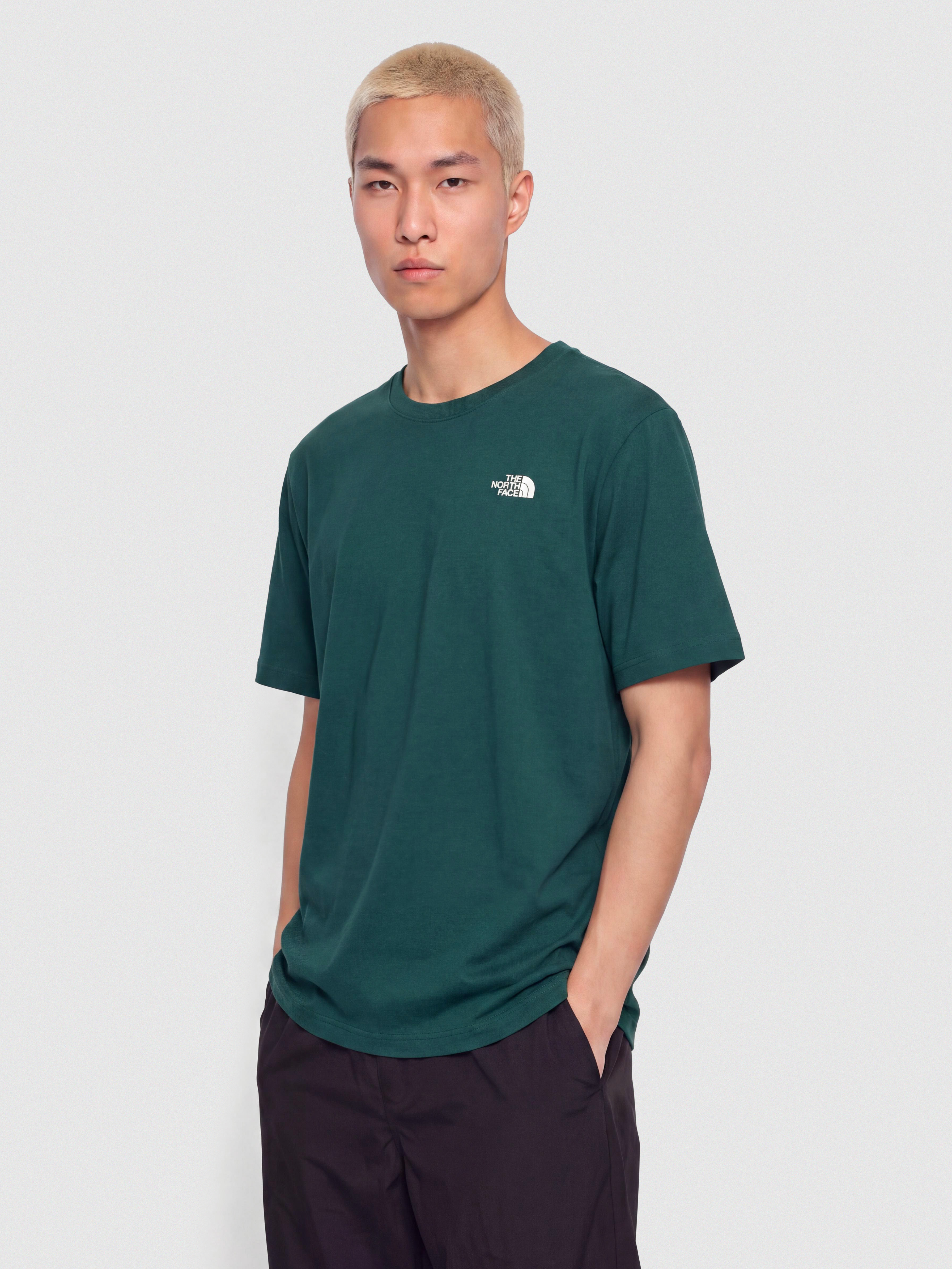 Tricou The North Face Evolution Simple Dome (pacific teal)