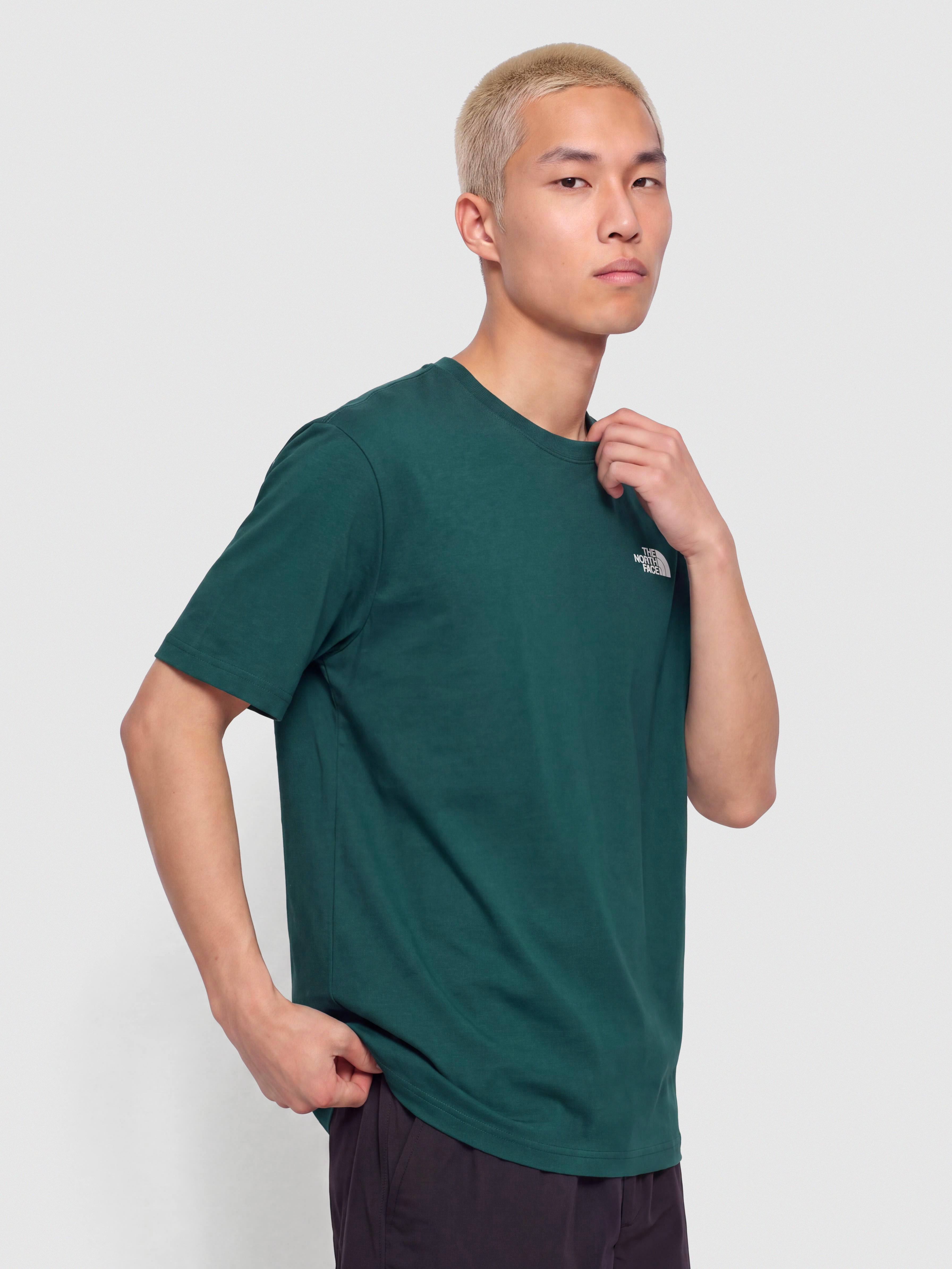 Tricou The North Face Evolution Simple Dome (pacific teal)