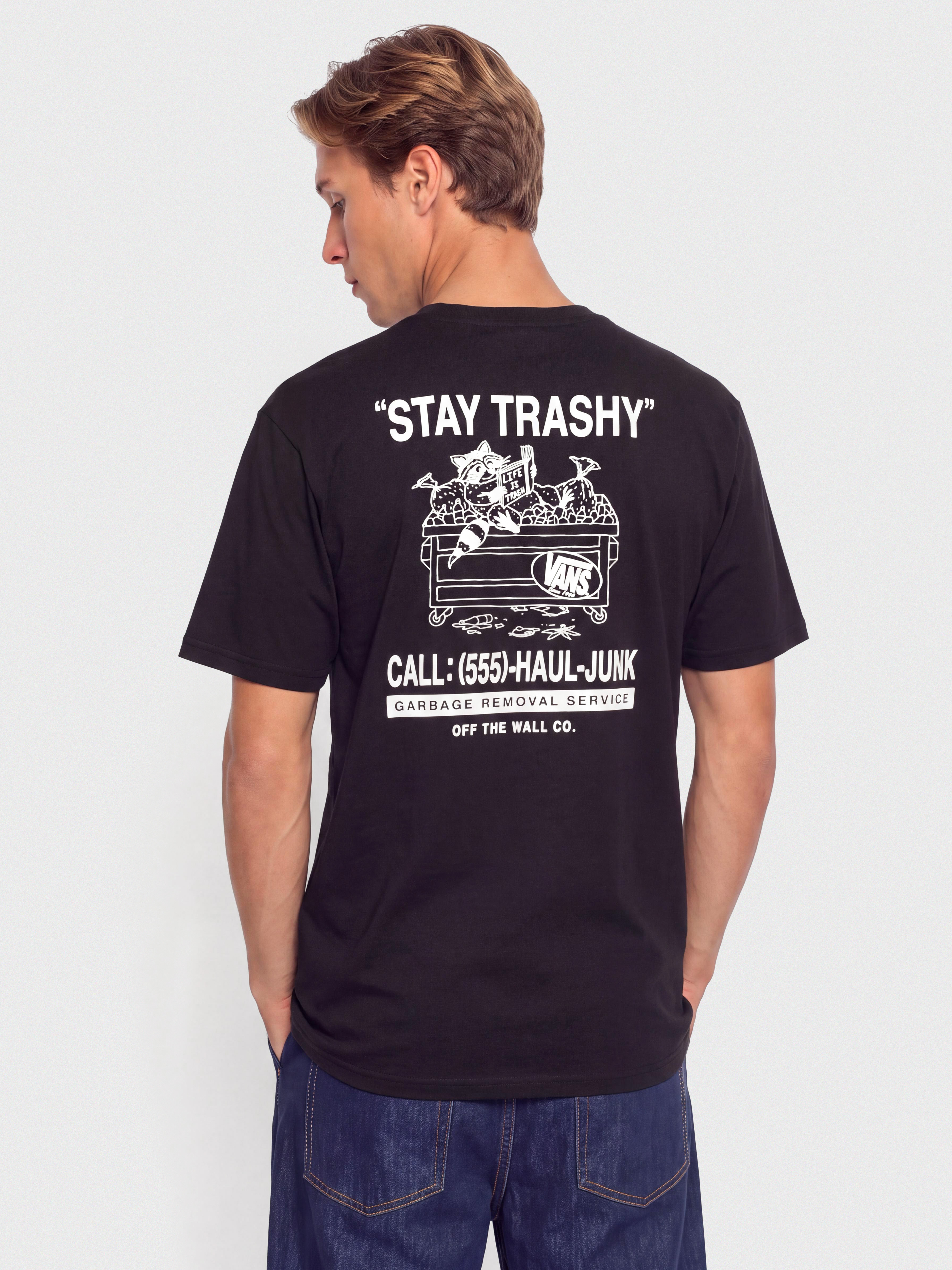 Tricou Vans Trashy (black)