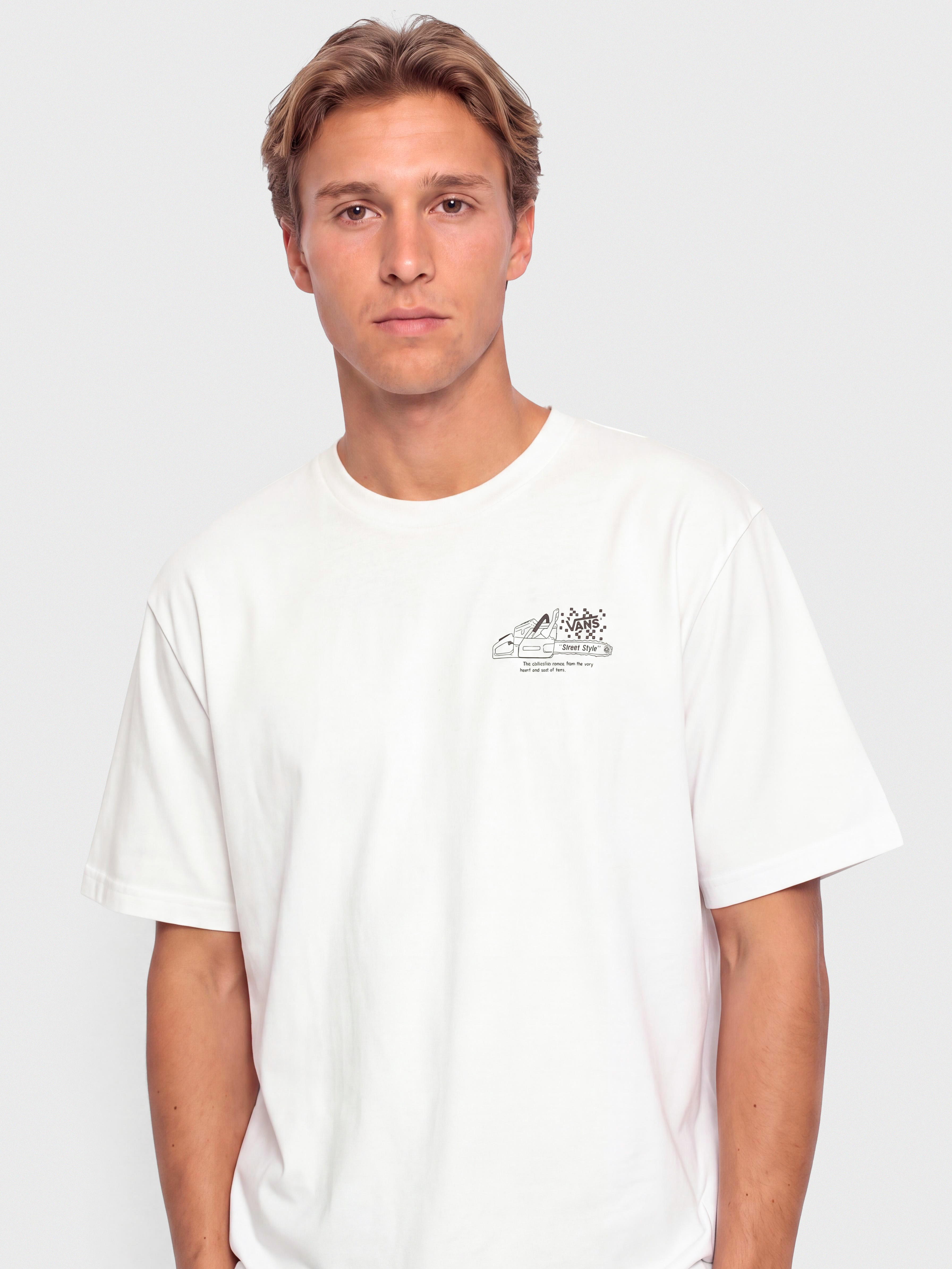 Tricou Vans Dirt Trip (white)