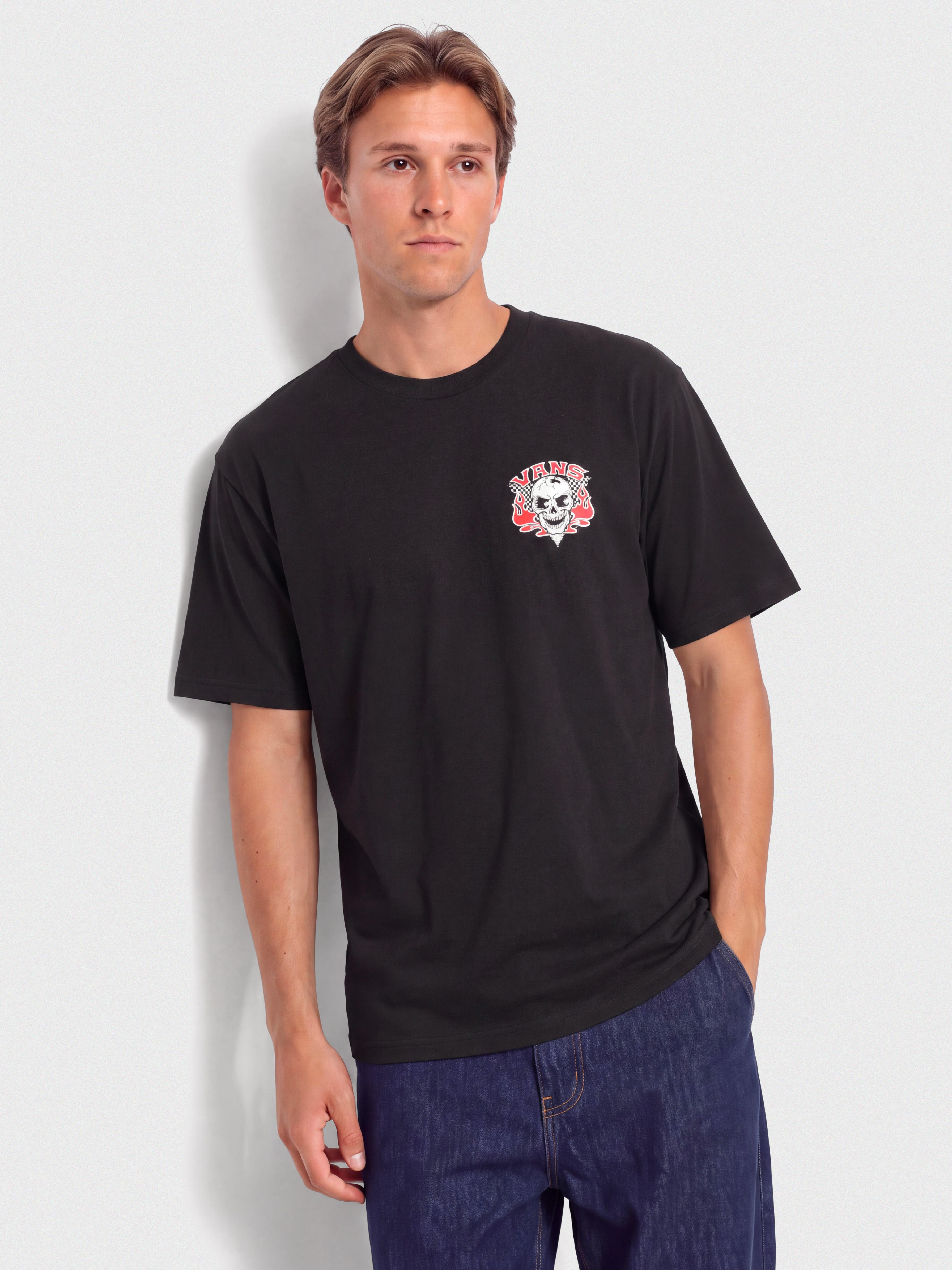 Tricou Vans Blaze Head (black)