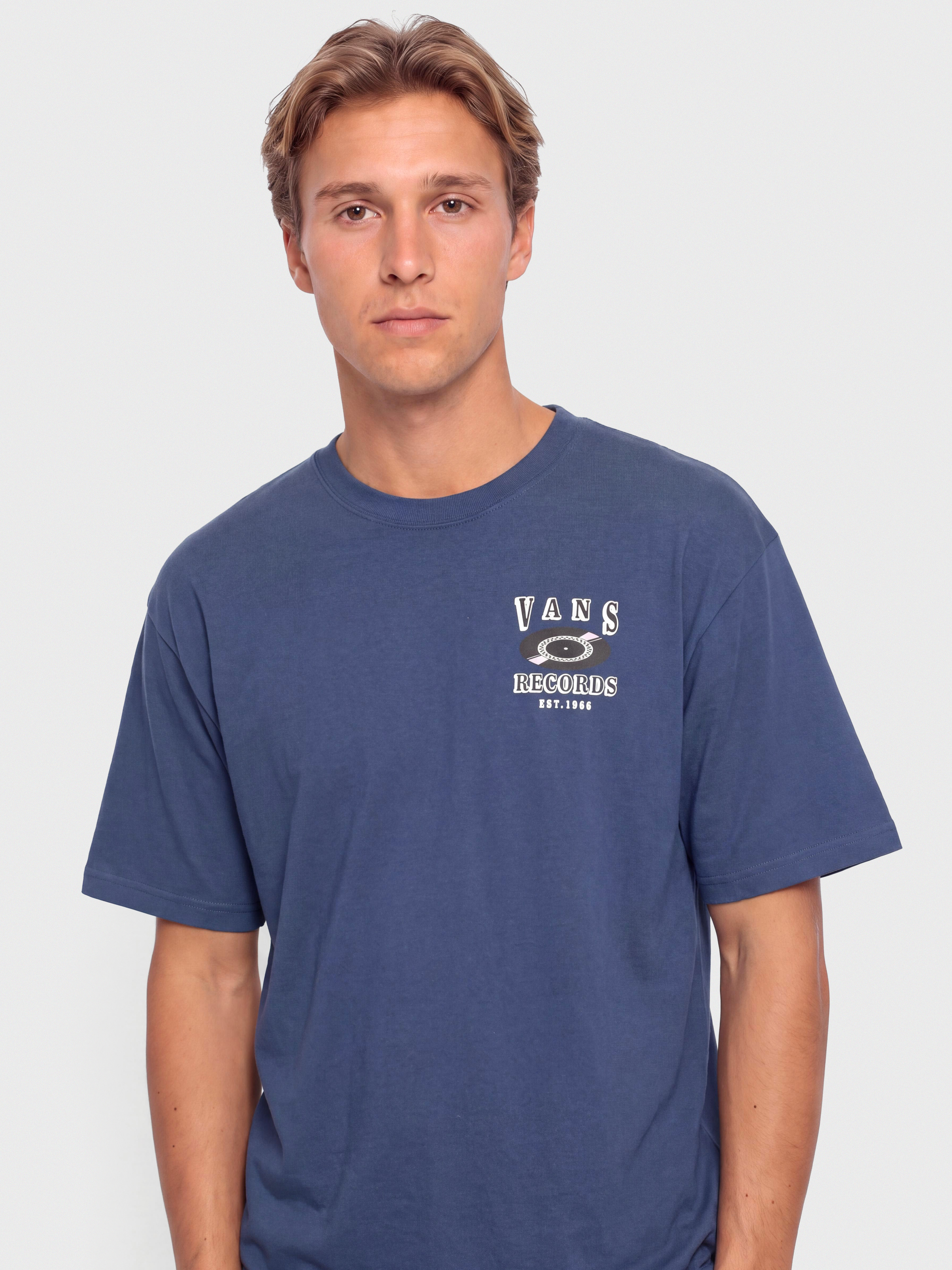 Tricou Vans Recordings (true navy)