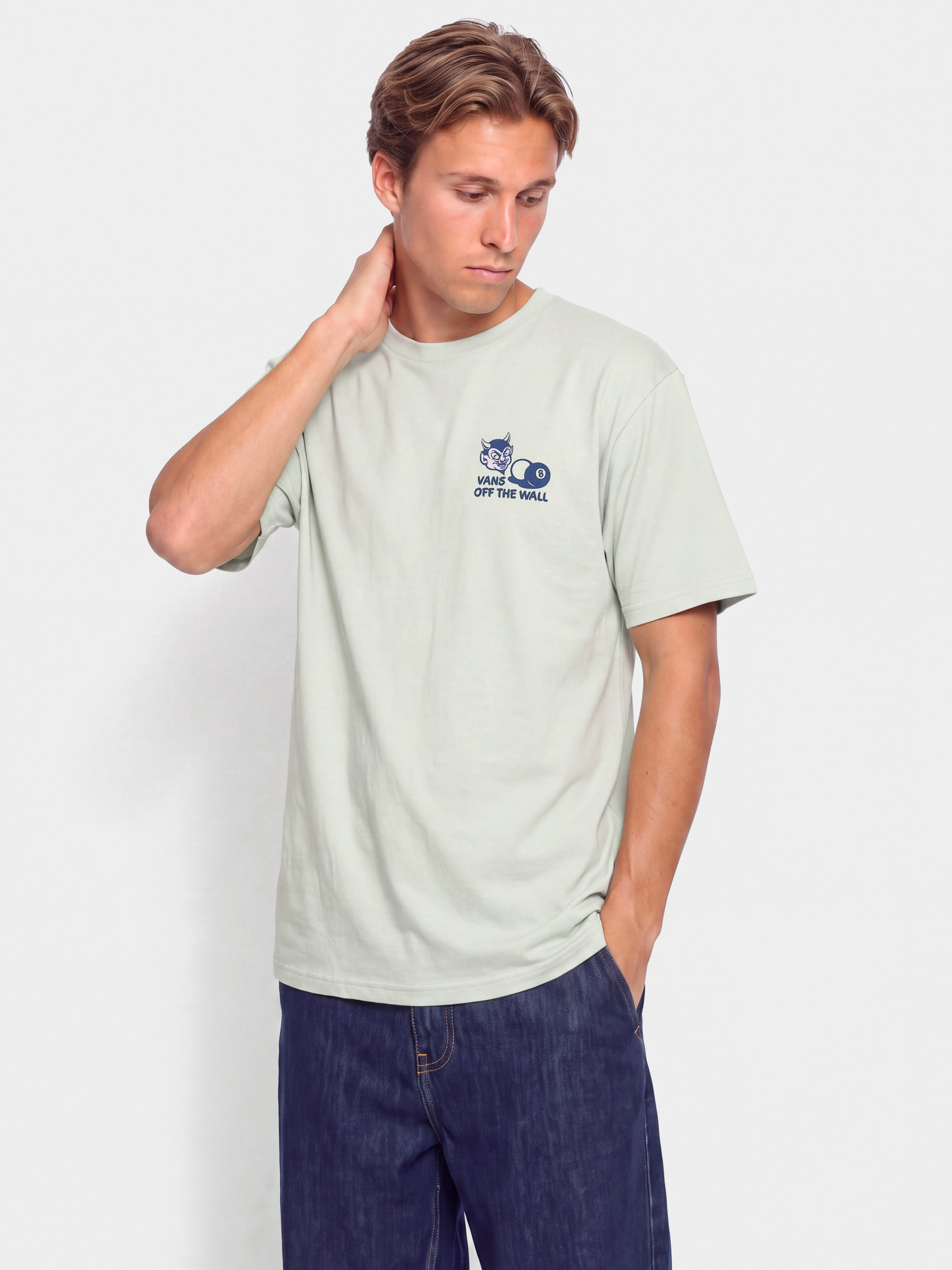 Tricou Vans Old Scratch (dusty mint)