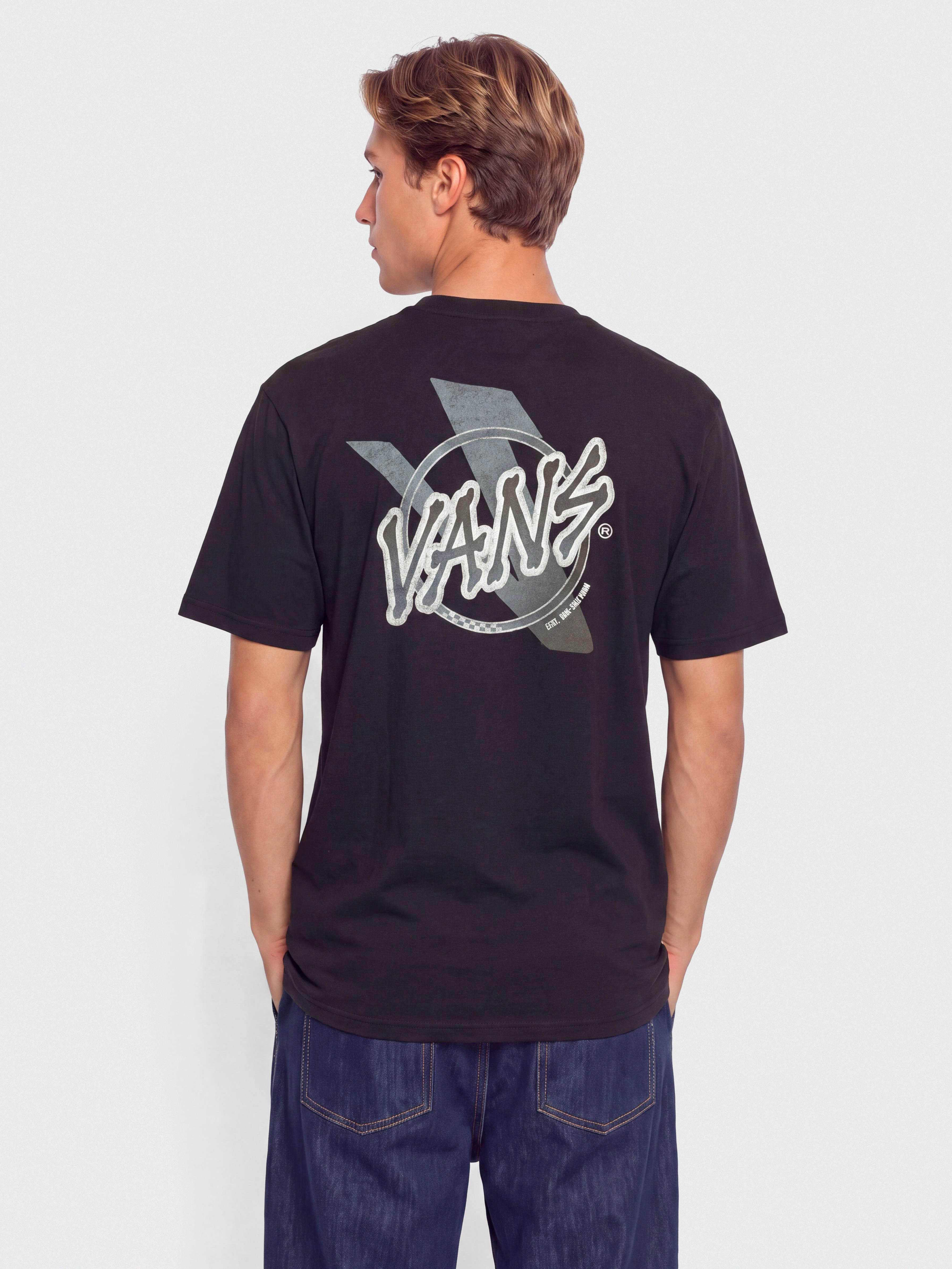 Tricou Vans V Bones (black)