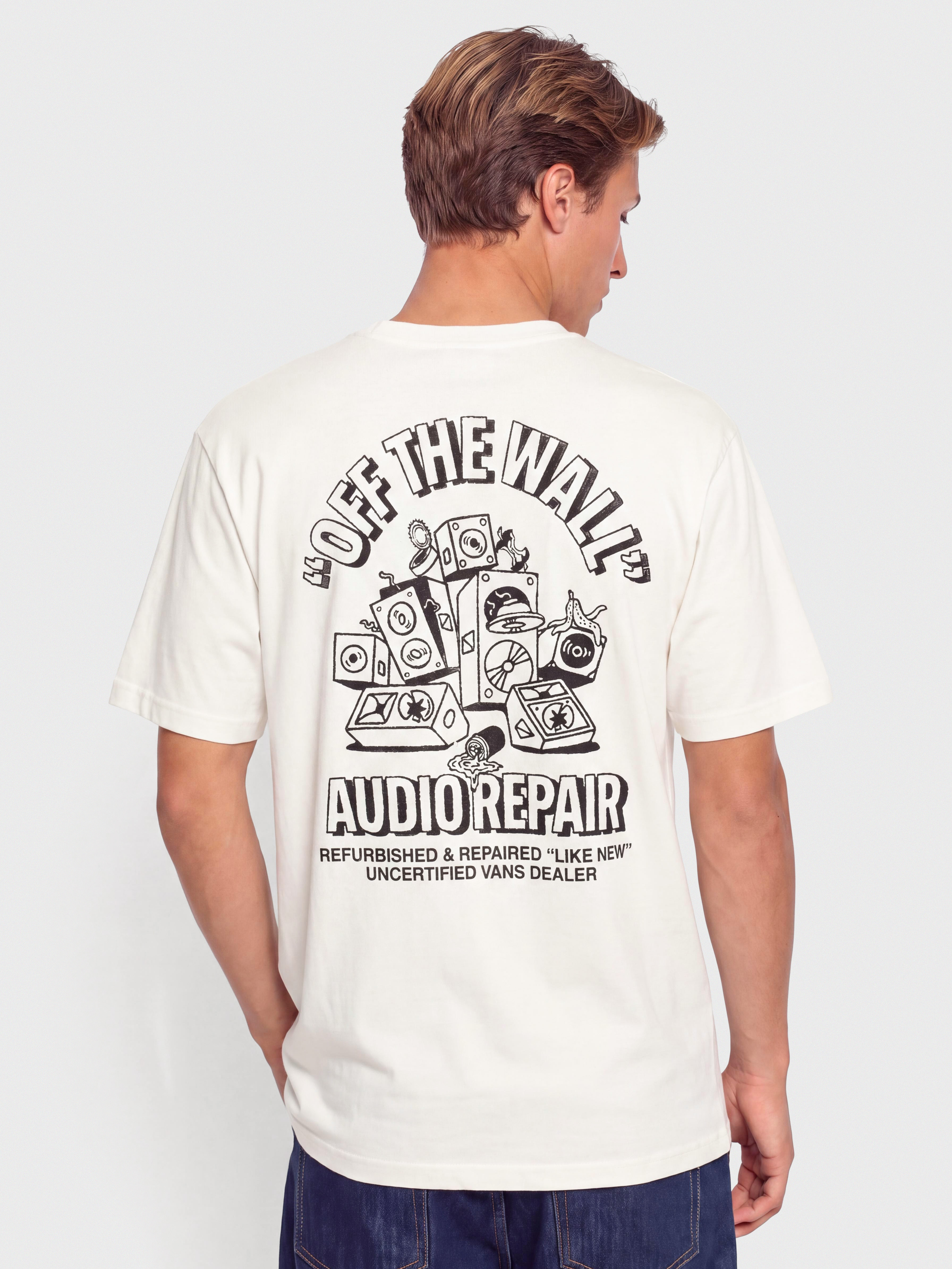 Tricou Vans Refurbed (marshmallow)