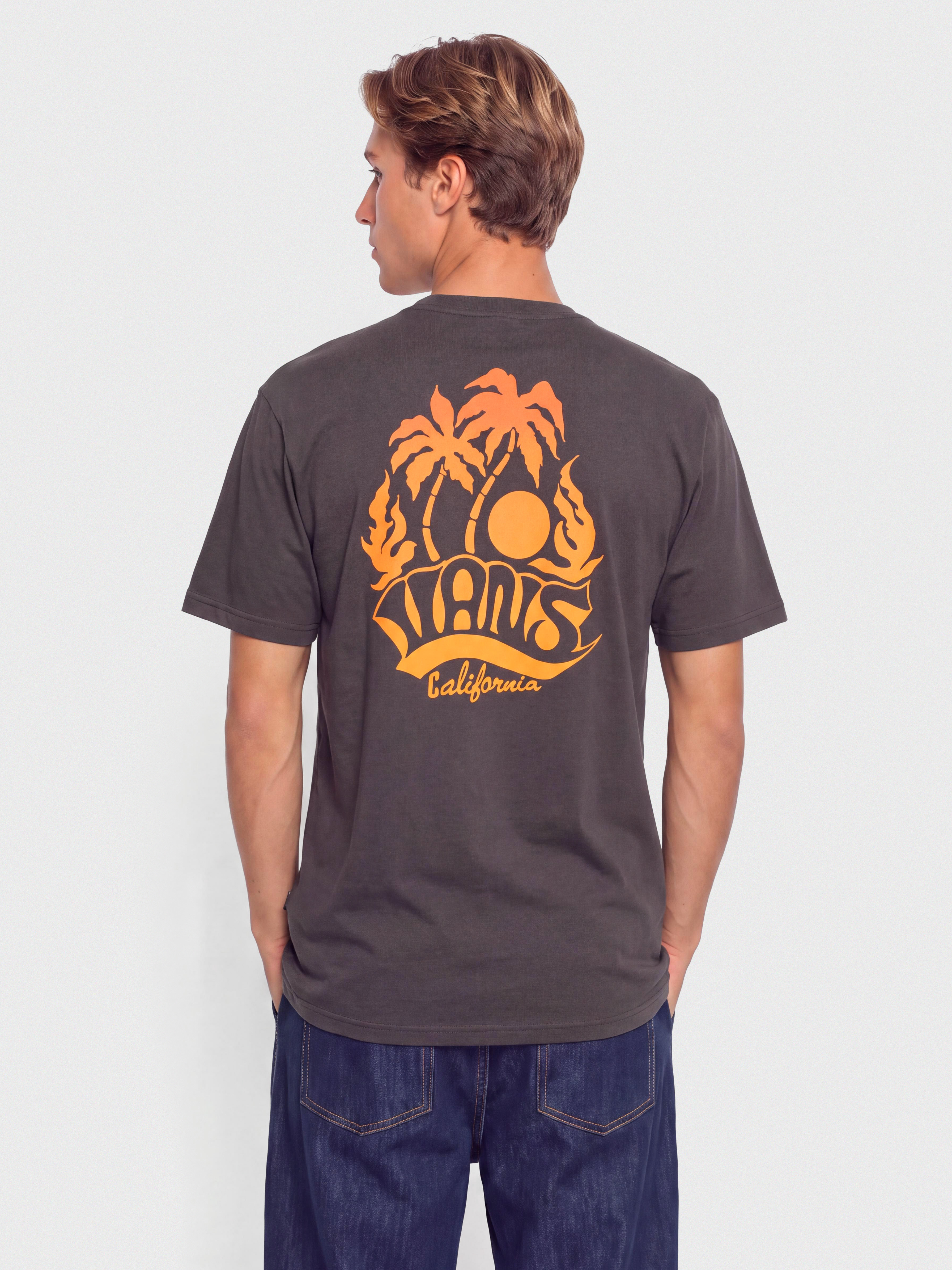 Tricou Vans Sea Level (charcoal grey)