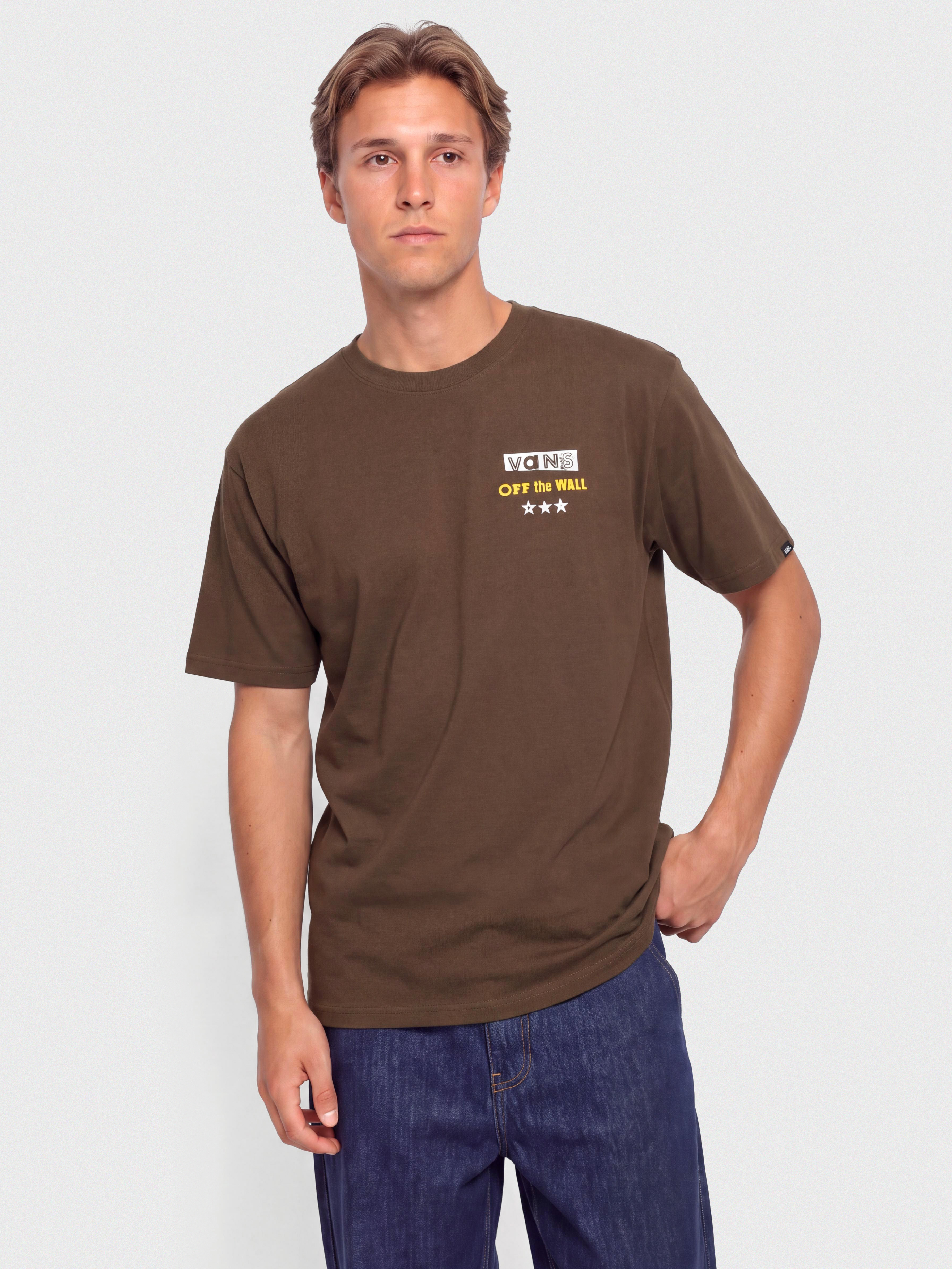 Tricou Vans Distorted Reality (vintage cocoa)