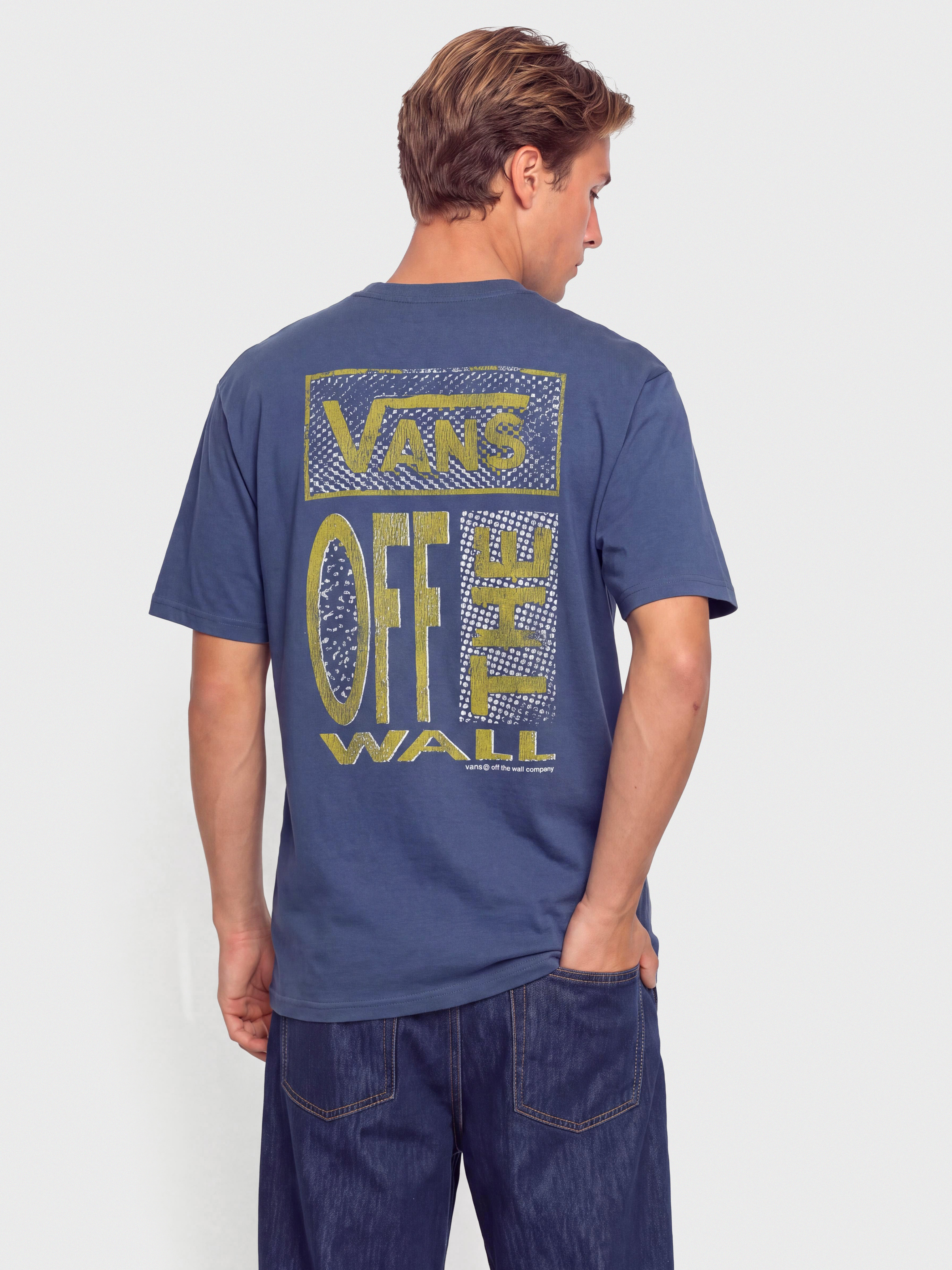 Tricou Vans Cut And Paste (true navy)