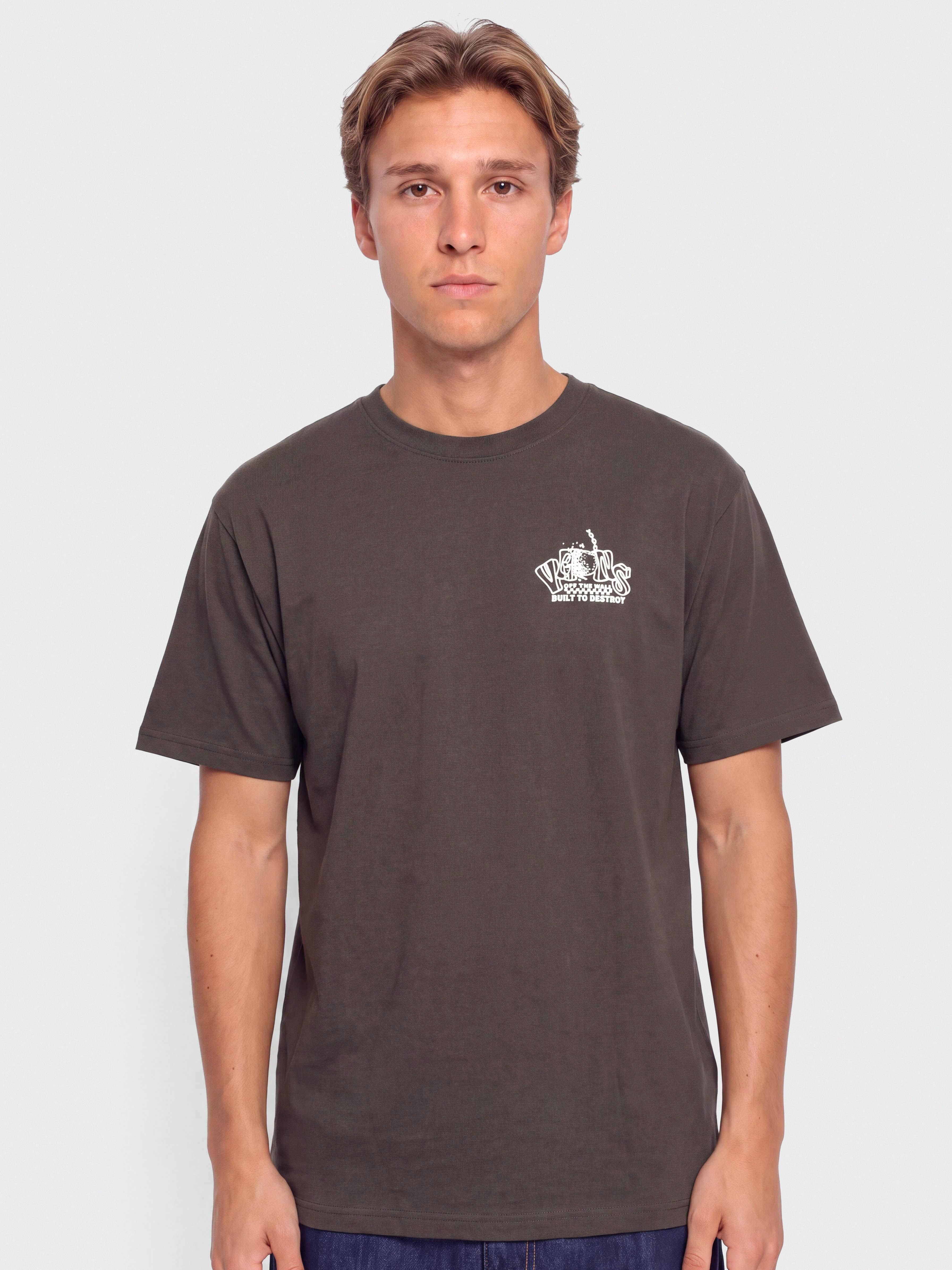 Tricou Vans Demolish (faded black)