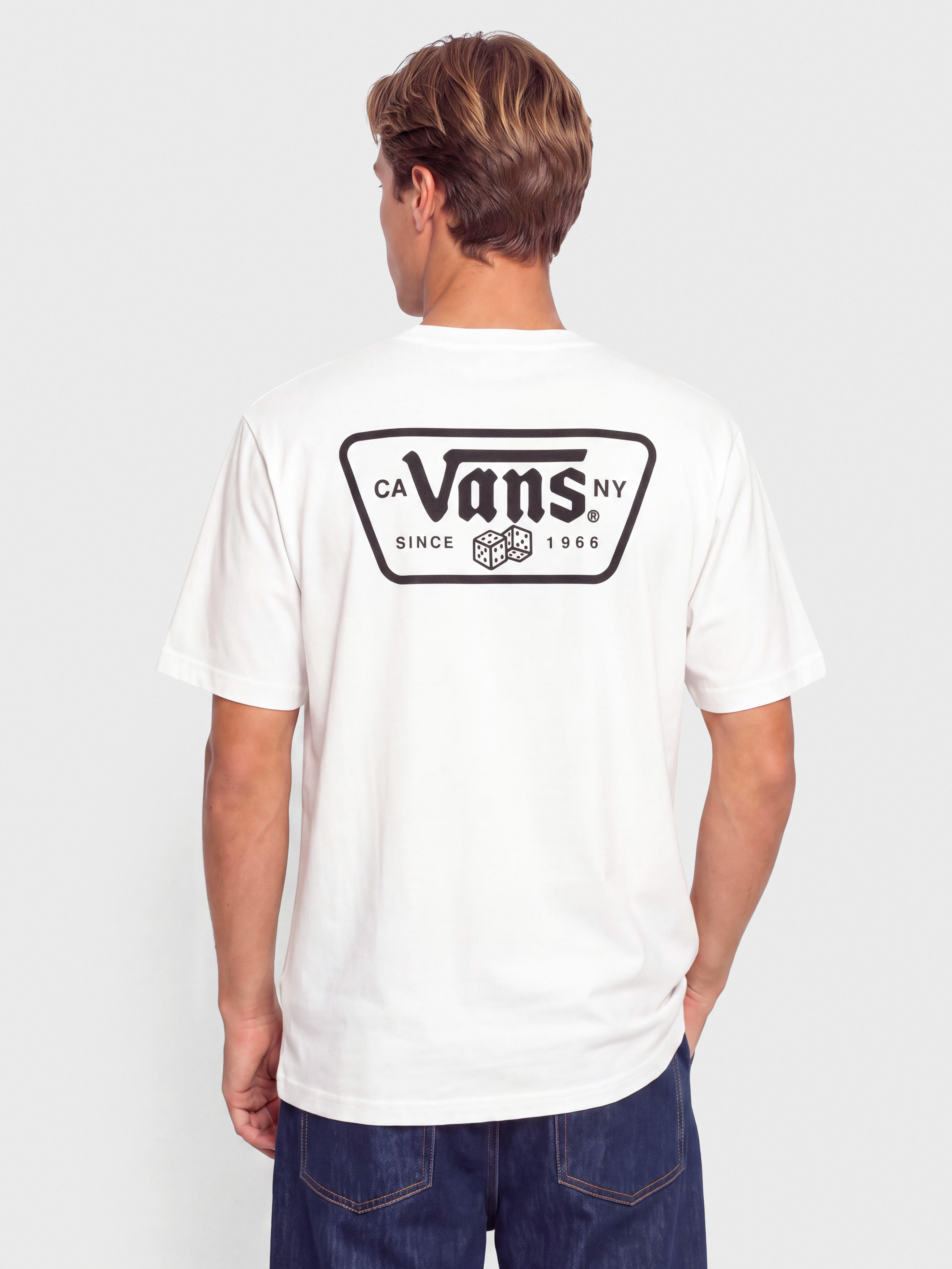 Tricou Vans Knu Patch (white)