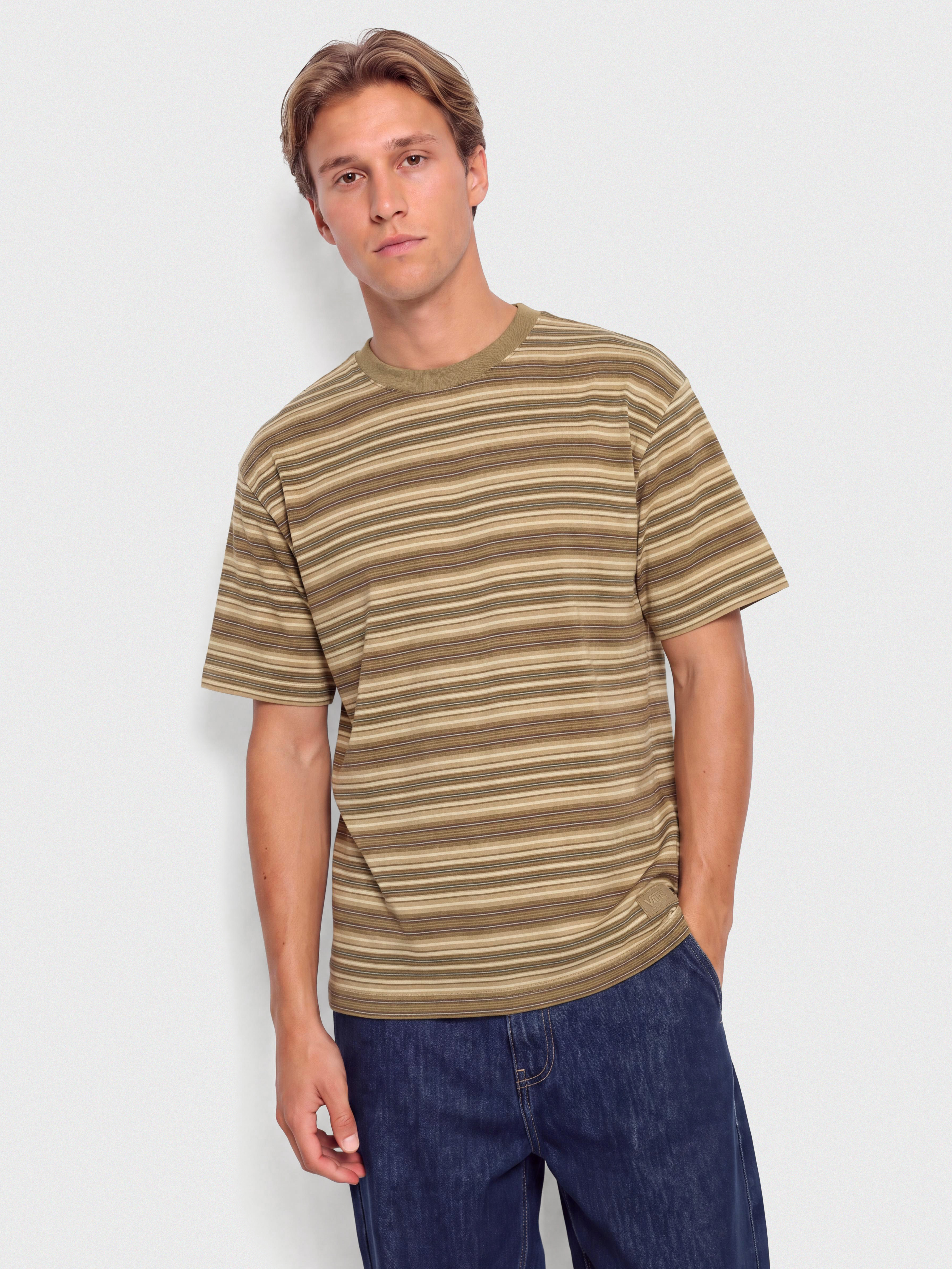 Tricou Vans Stripe Ringer Loose