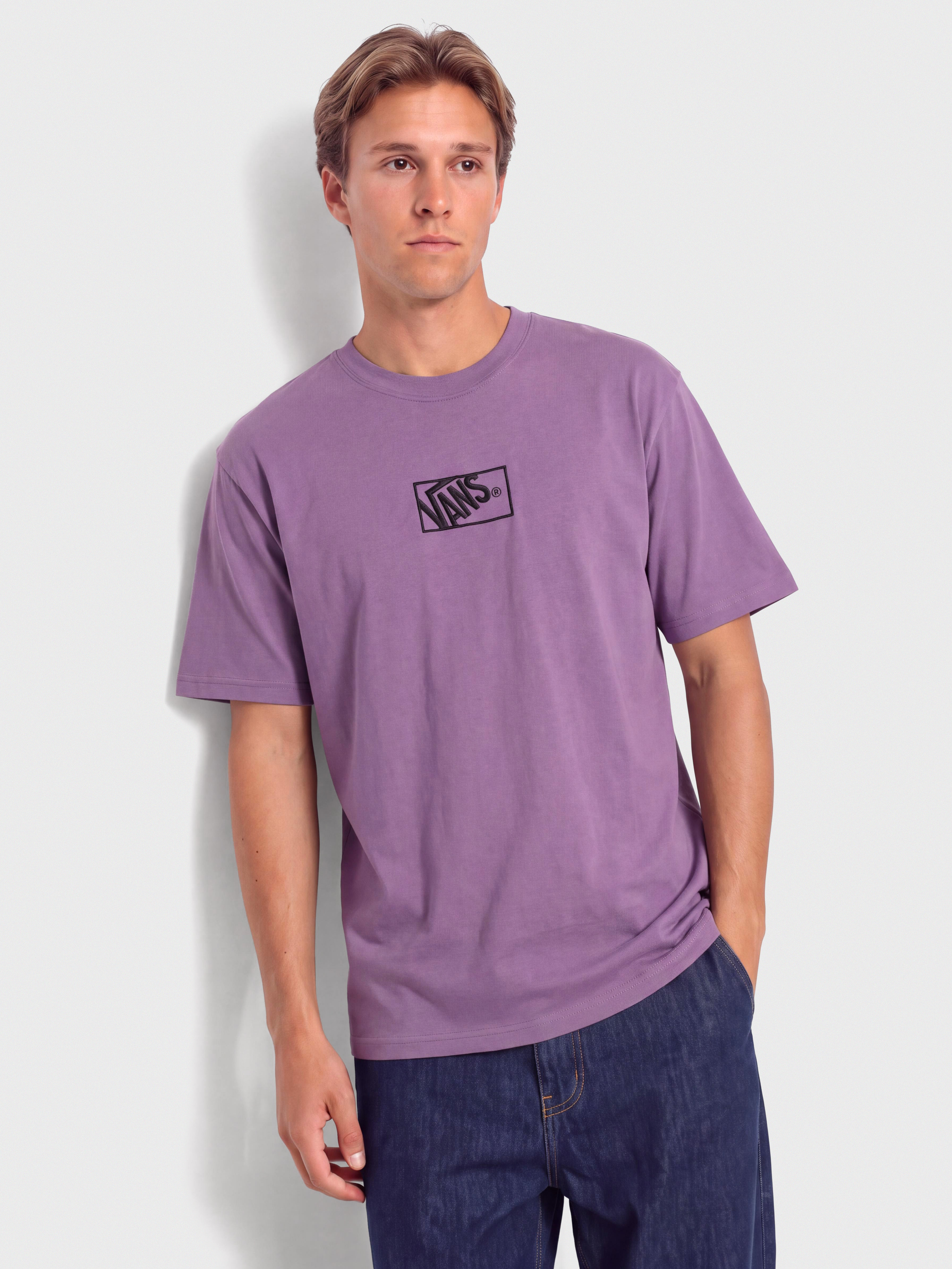 Tricou Vans Blocked Box Loose (prism purple)