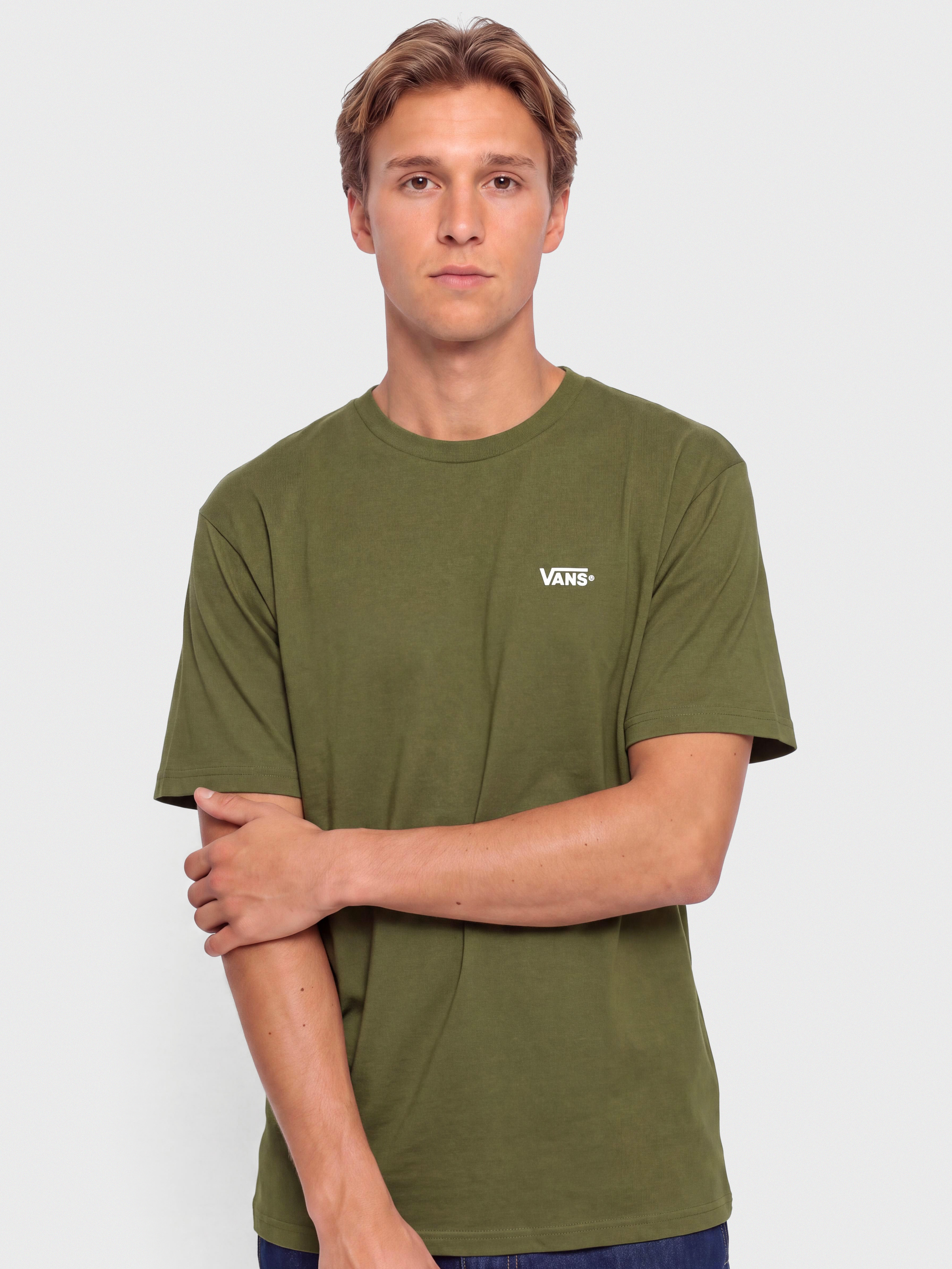 Tricou Vans New Left Chest (green balsam)