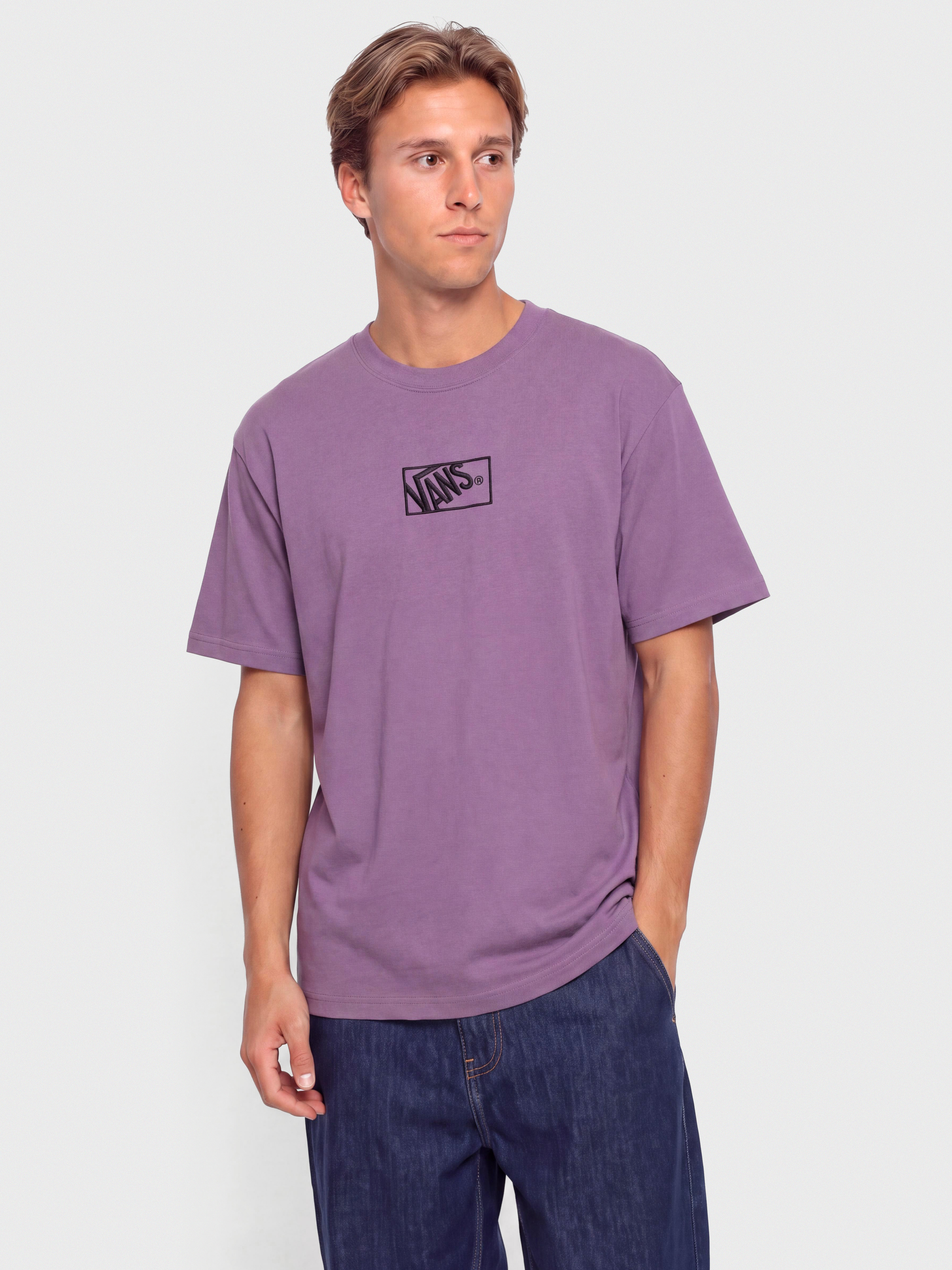 Tricou Vans Blocked Box Loose (prism purple)
