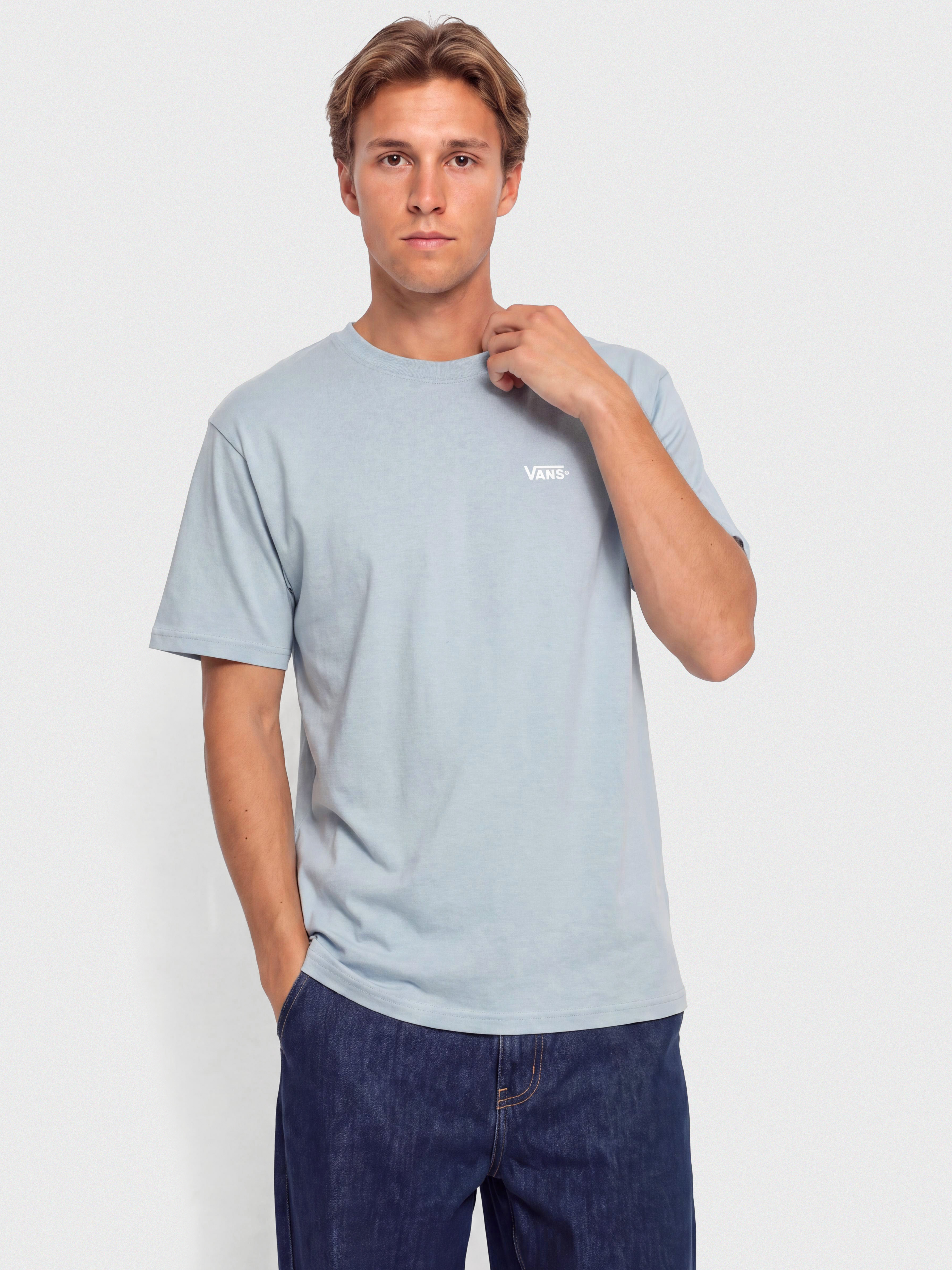 Tricou Vans New Left Chest (soft slate)