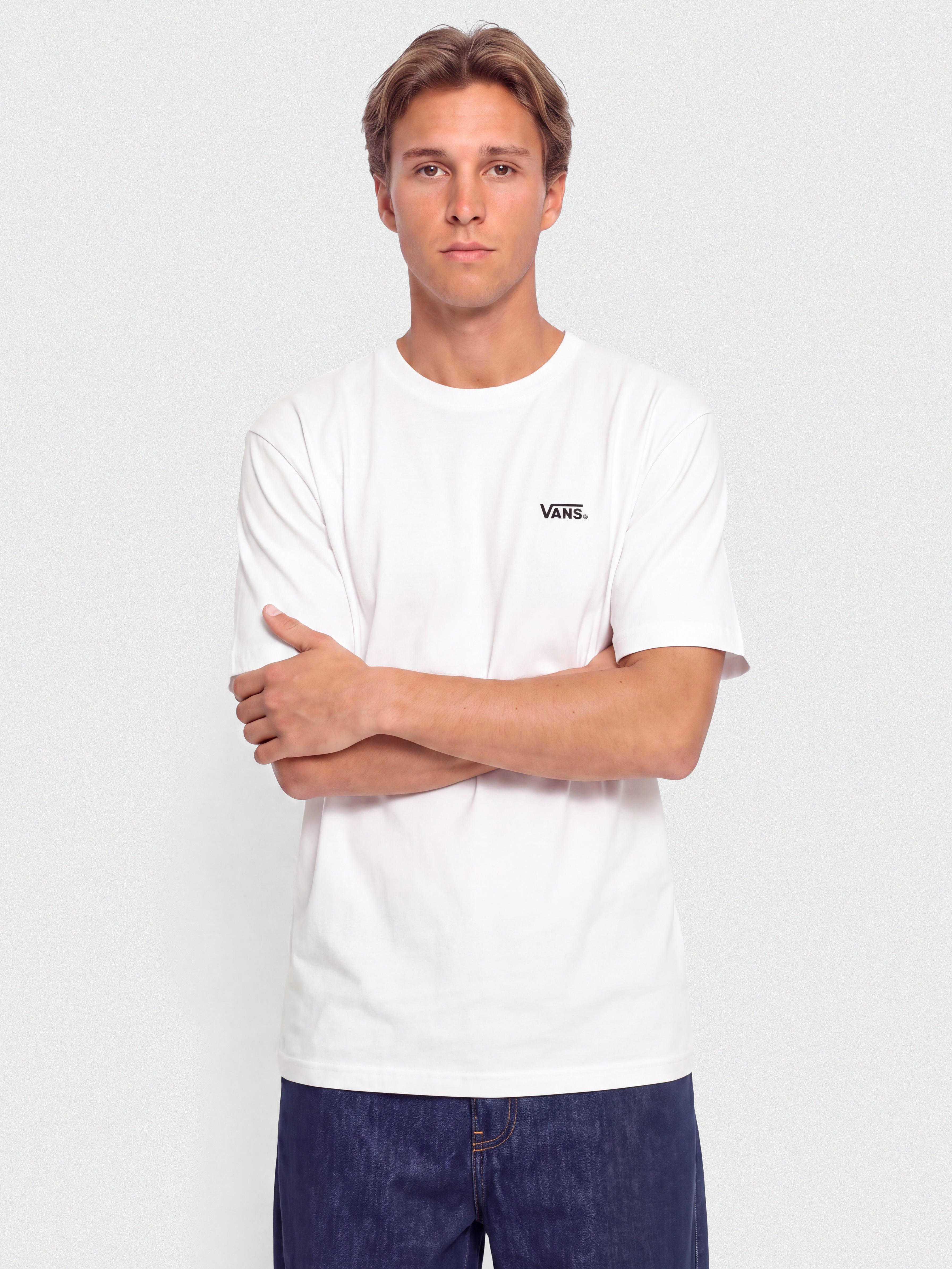 Tricou Vans New Left Chest (white/black)