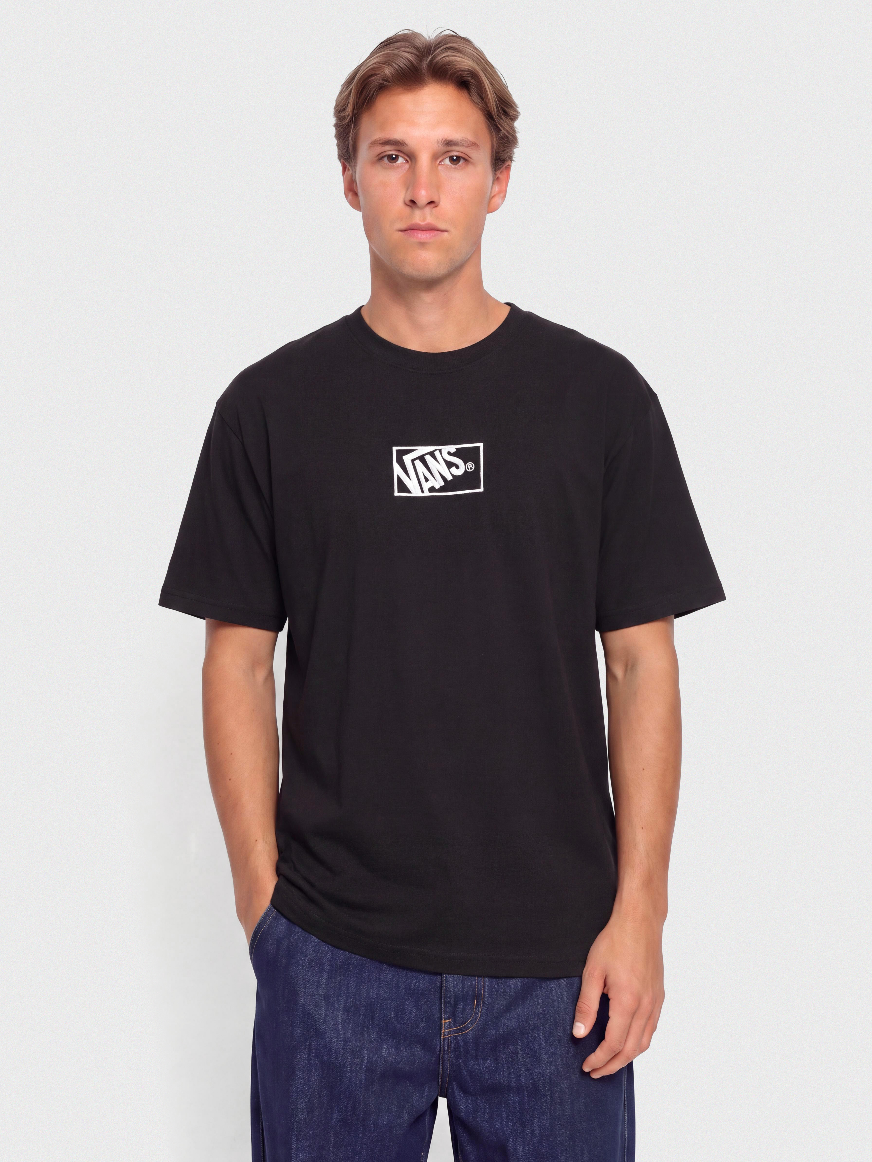 Tricou Vans Blocked Box Loose (black)