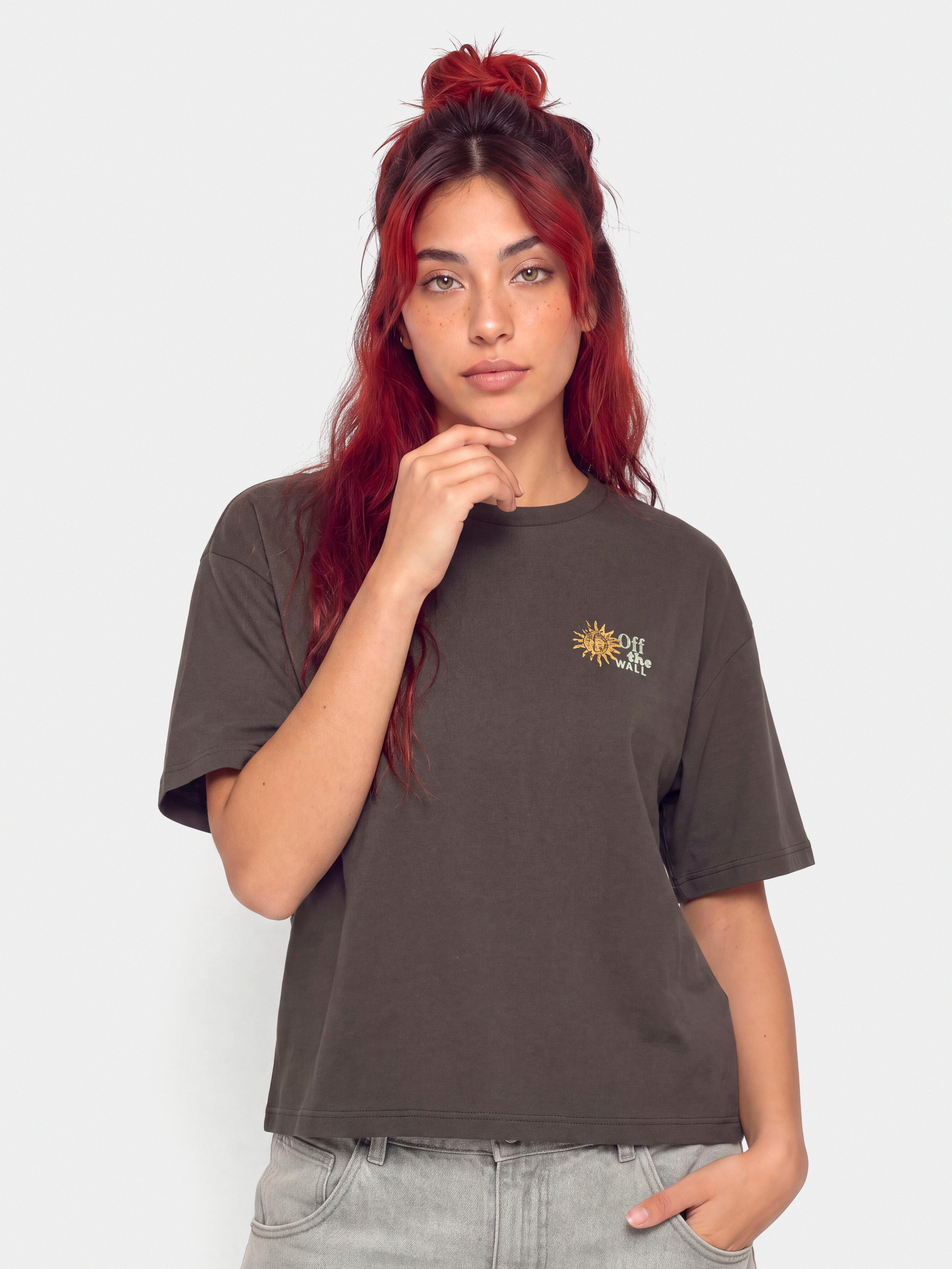 Tricou Vans Dreams Spill Wmn (faded black)
