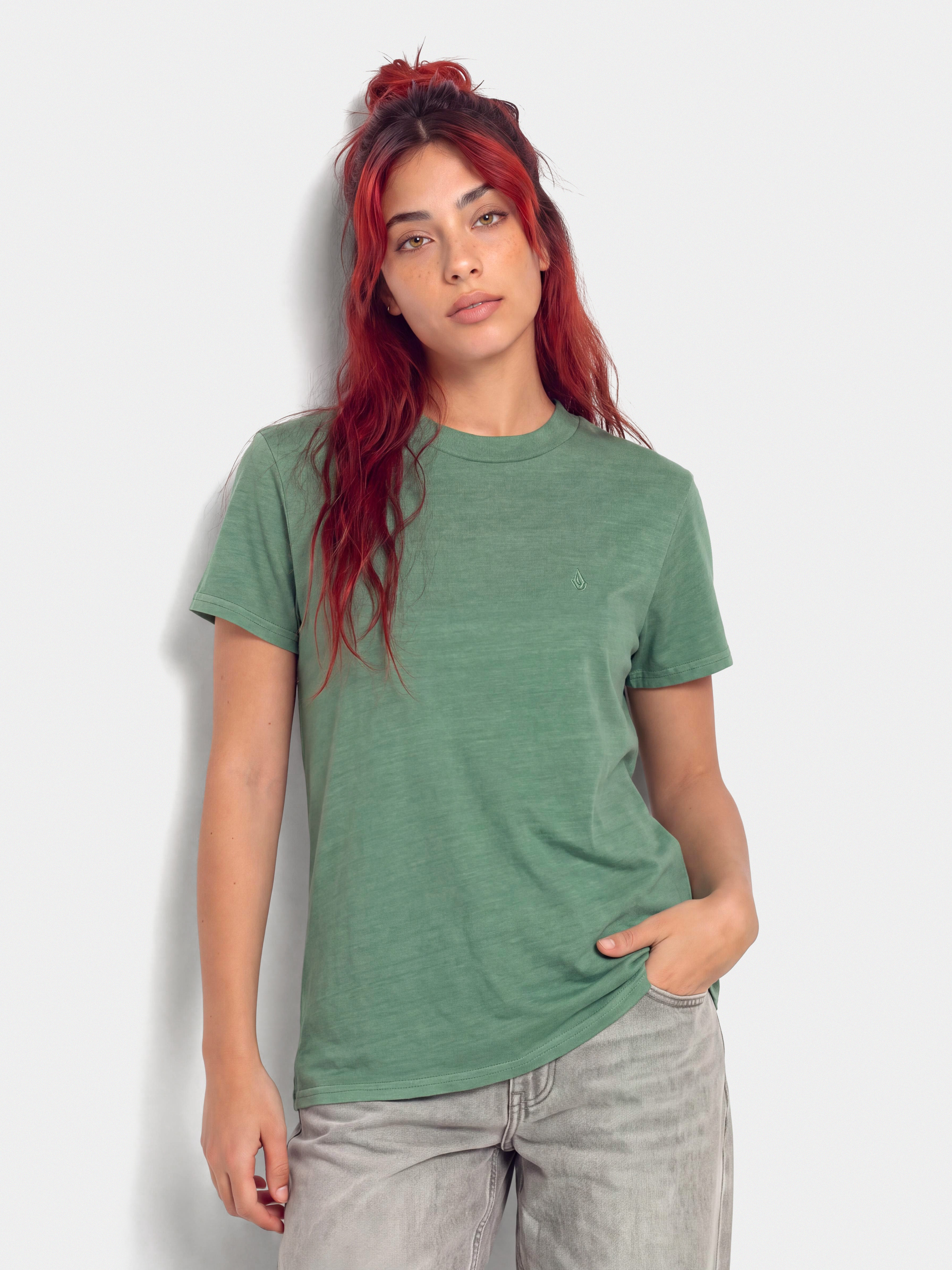Tricou Volcom Solid Stone Emb Wmn