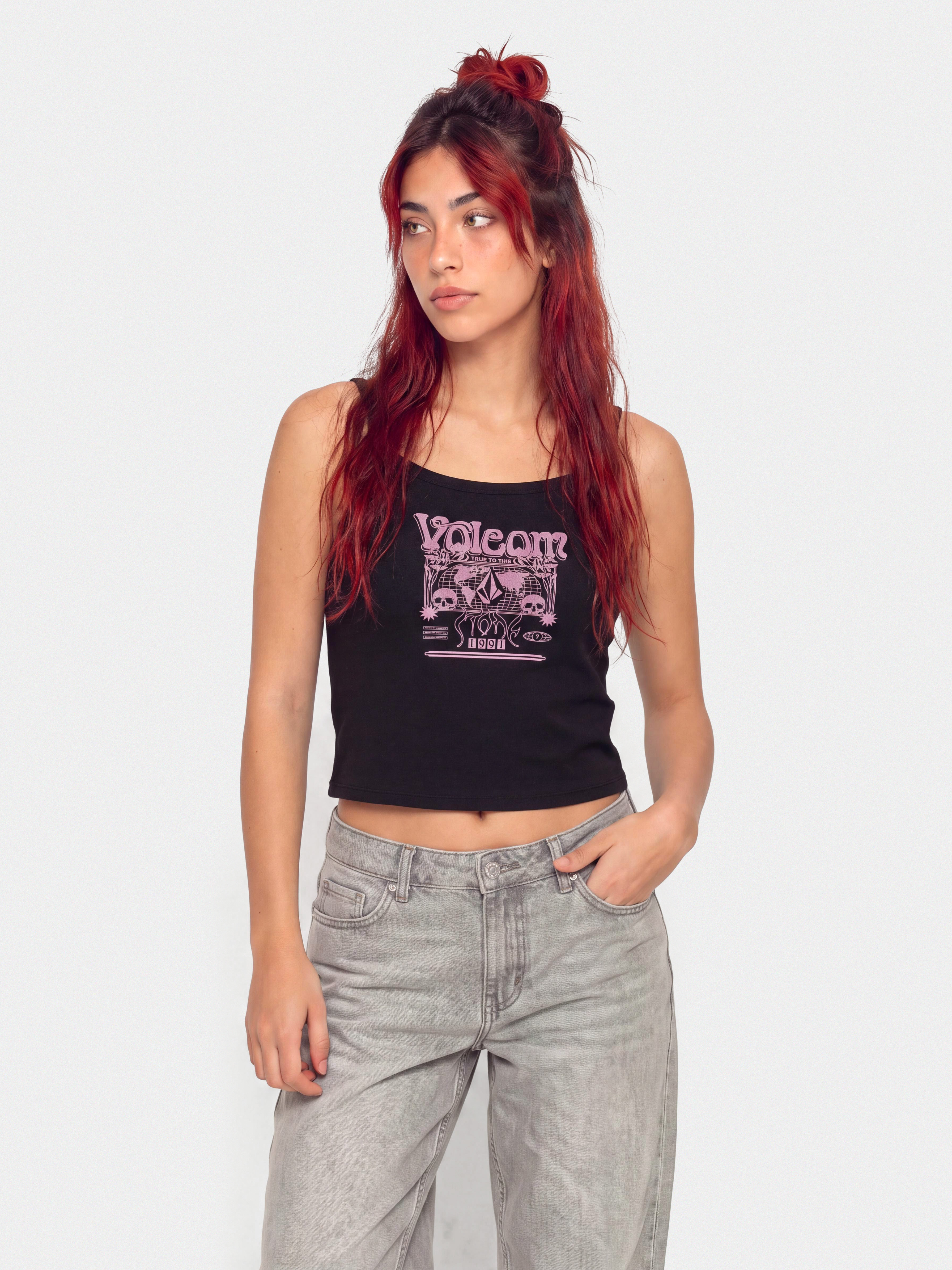 Tricou Volcom 1991 Strappy Wmn (black)