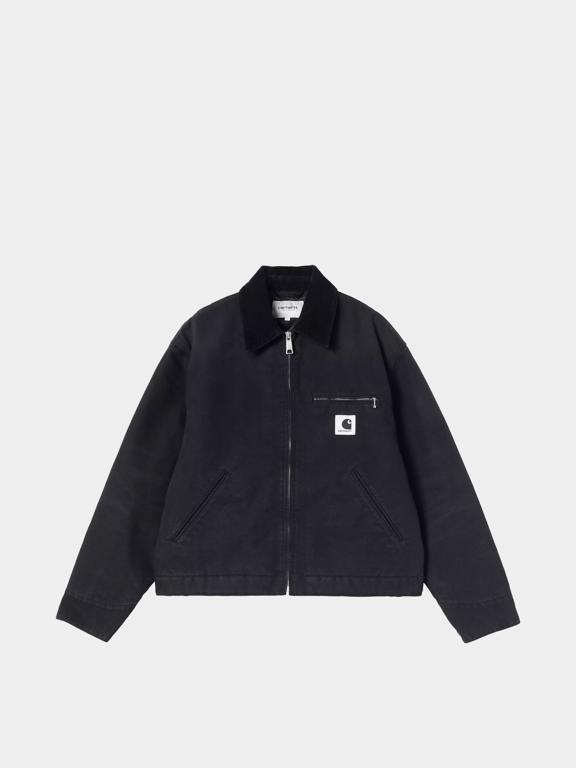 Geacu0103 Carhartt WIP OG Detroit Wmn (black/black/stone canvas)