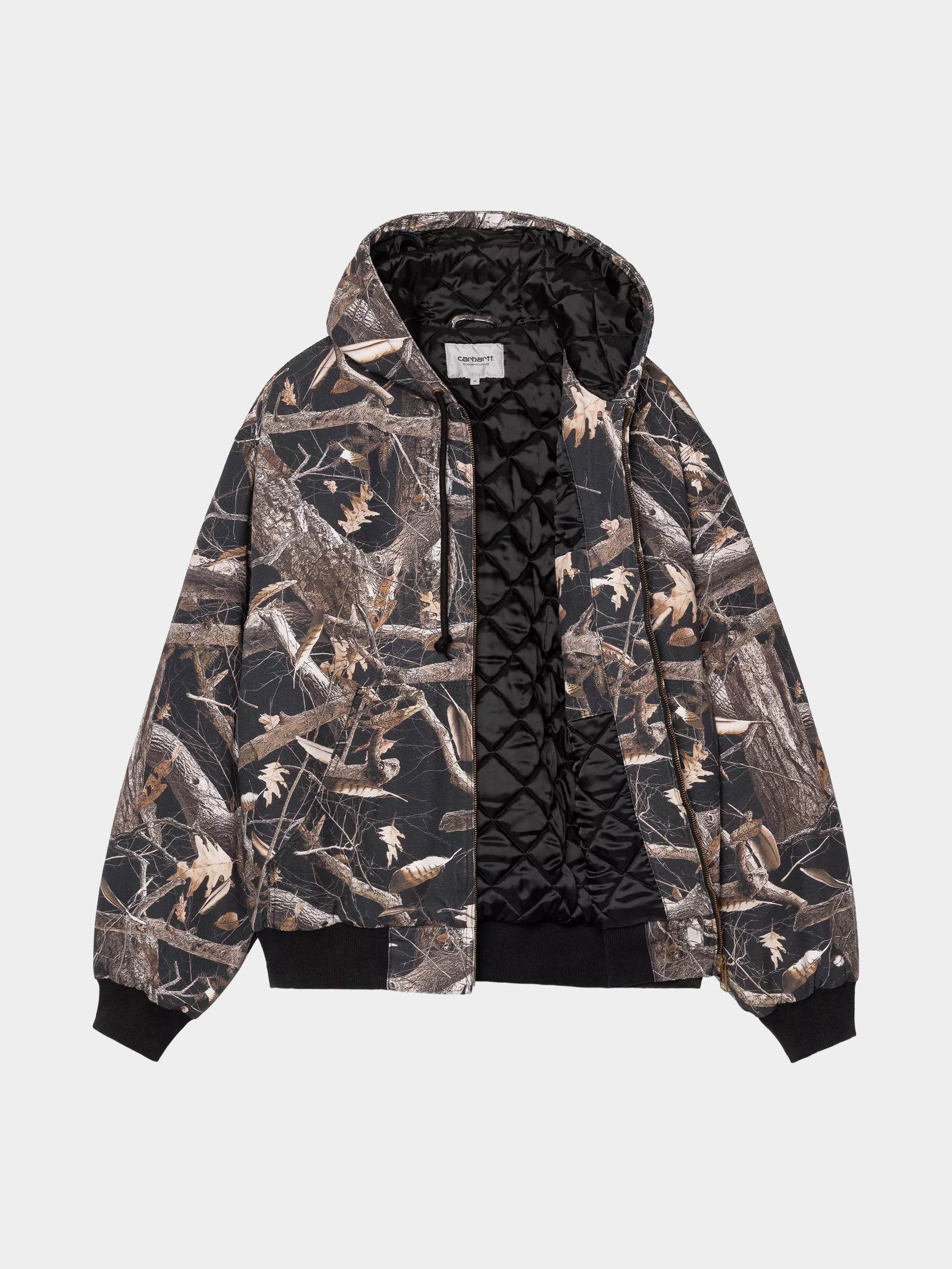 Geacă Carhartt WIP OG Active (camo feather tree black/heavy stone wash)