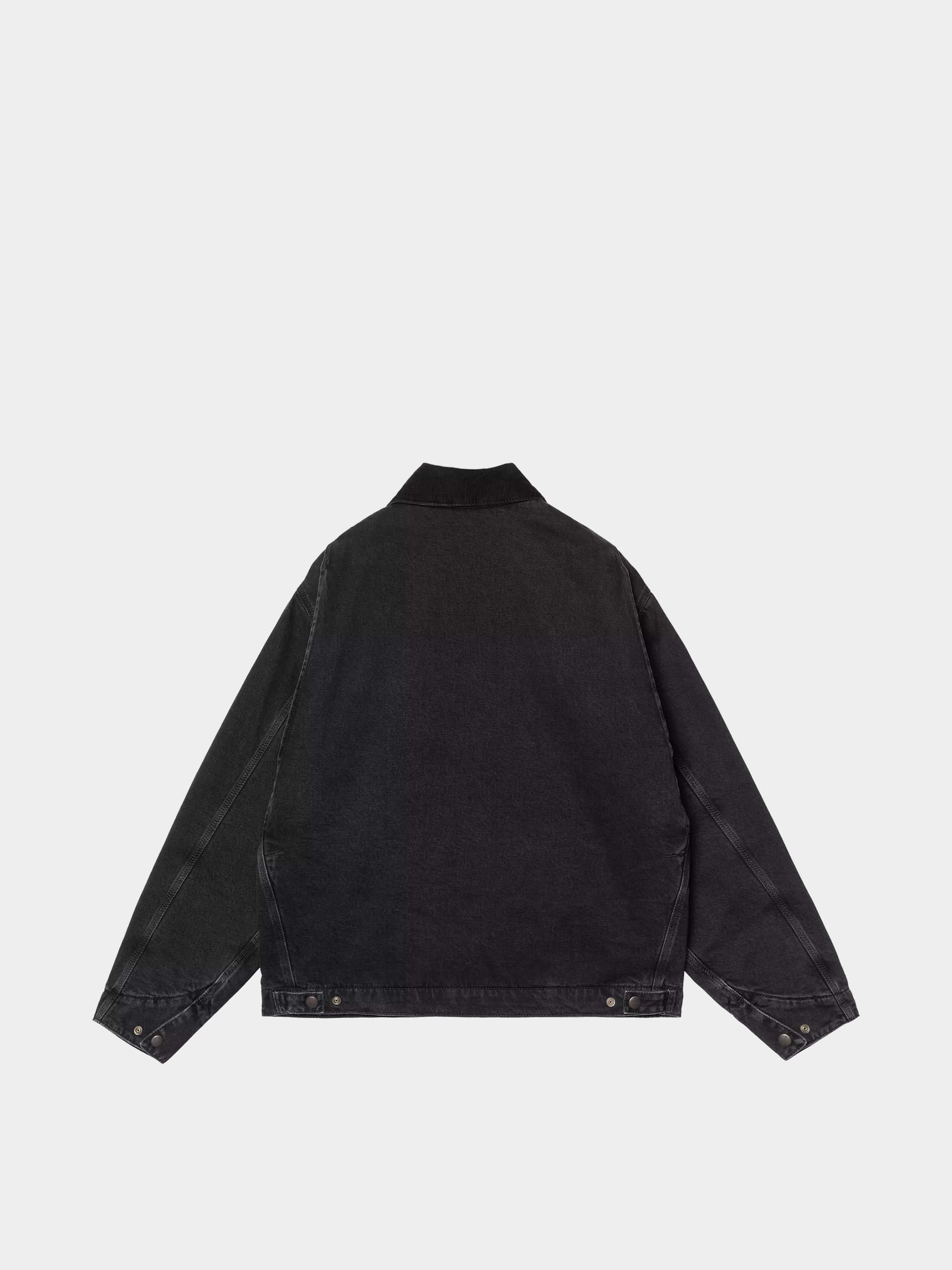 Geacă Carhartt WIP OG Detroit (black/black/stone washed)