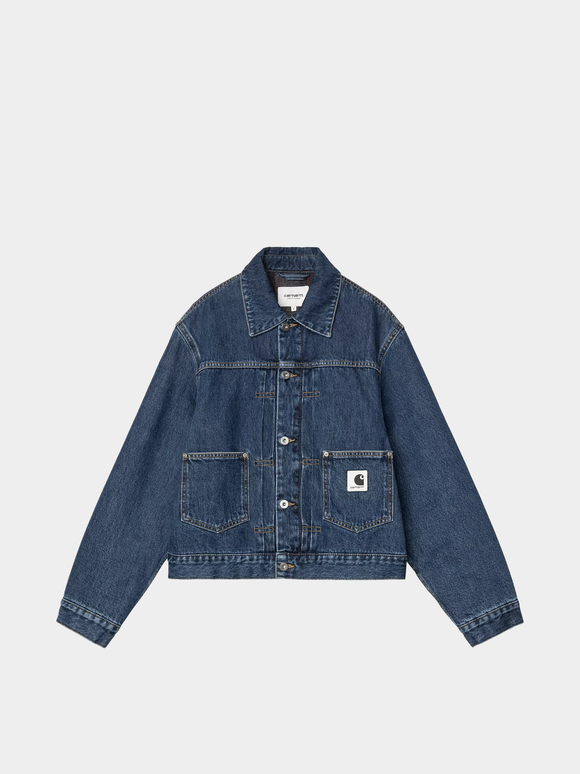 Geacă Carhartt WIP Belmar Wmn (blue/stone washed)