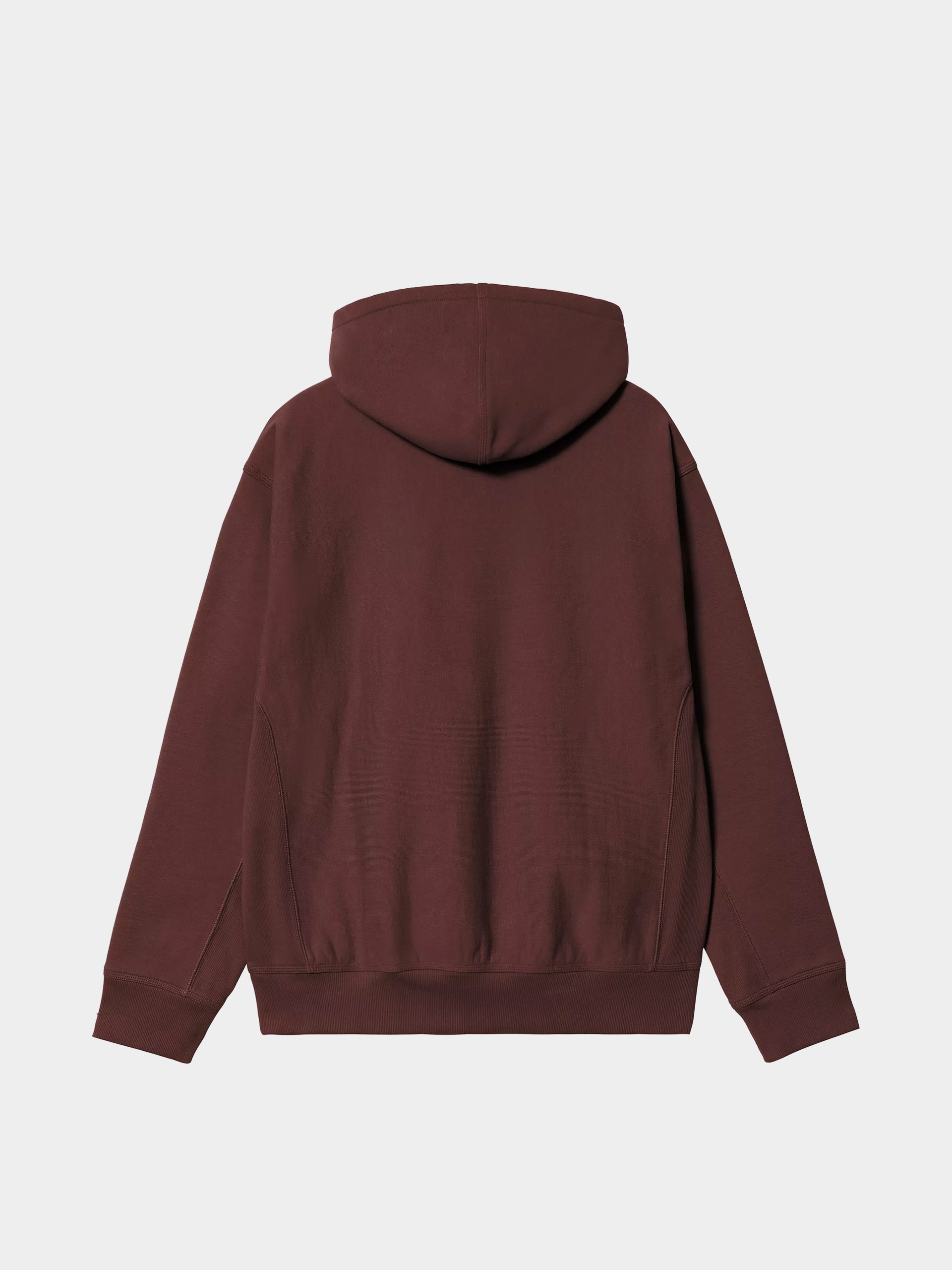 Hanorac cu glugă Carhartt WIP American Script HD (amarone)