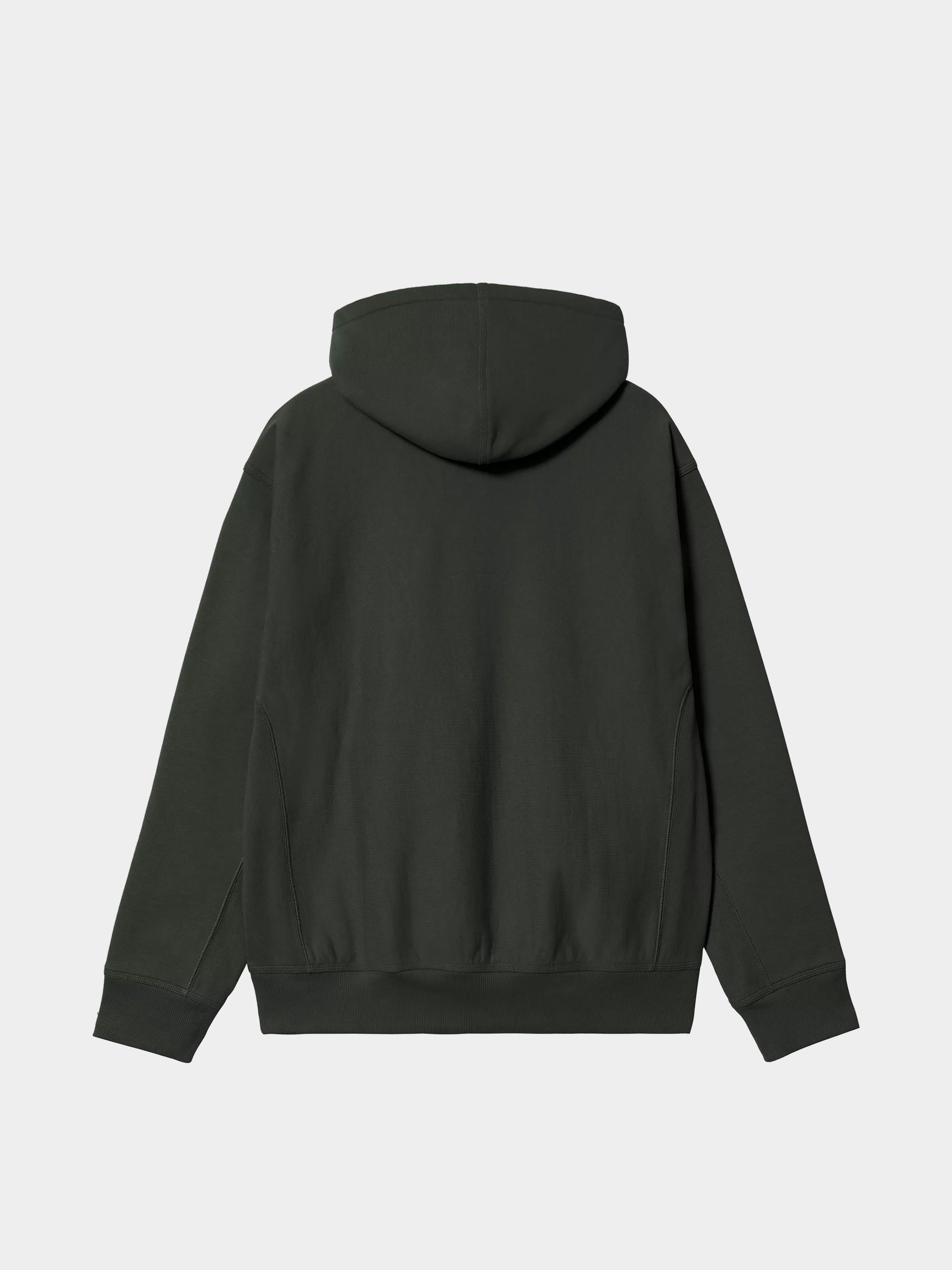 Hanorac cu glugă Carhartt WIP American Script HD (raven)