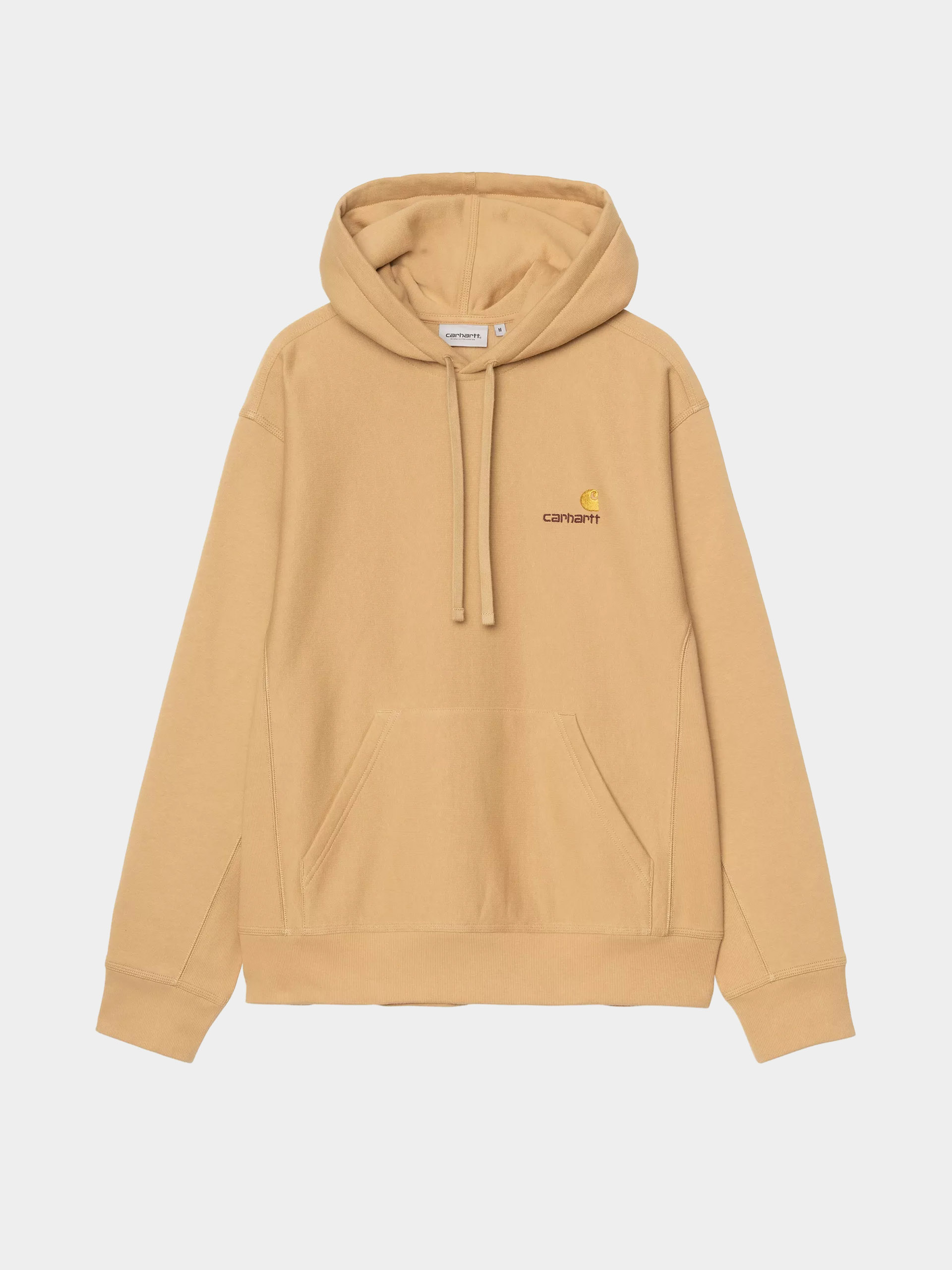 Hanorac cu glugă Carhartt WIP American Script HD (wip dusty h)