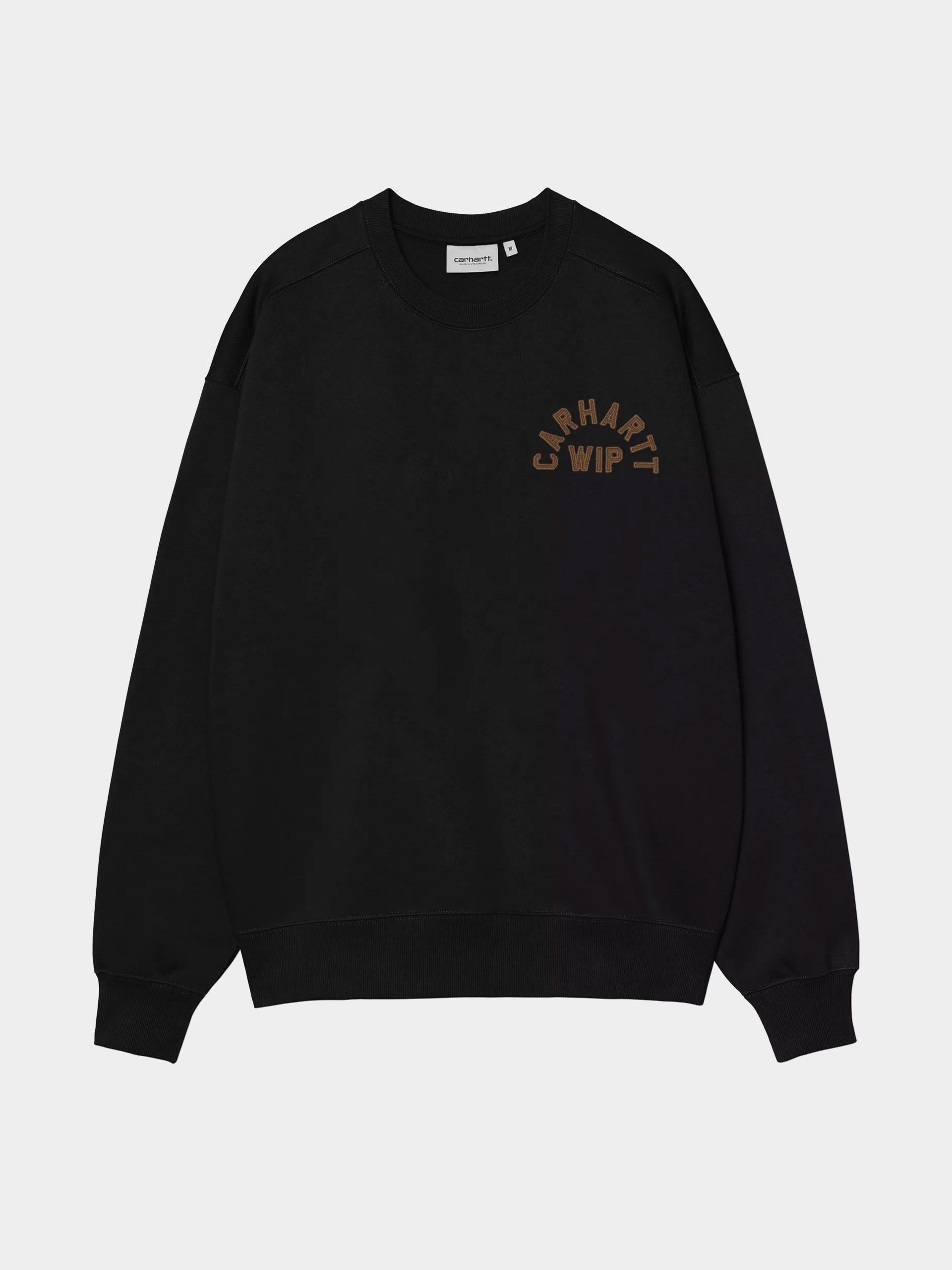 Hanorac Carhartt WIP Arch Script (black/hamilton brown/stone washed)
