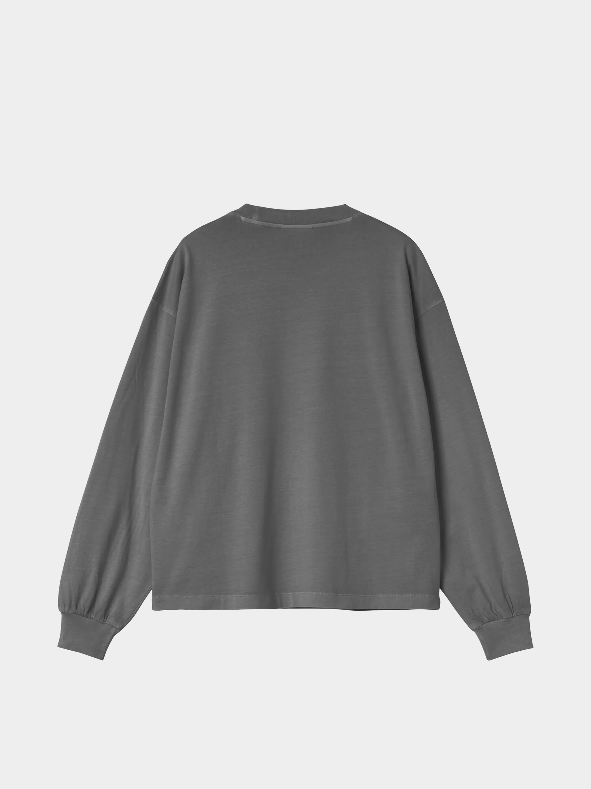 Longsleeve Carhartt WIP Nelson Wmn (black/garment dyed)