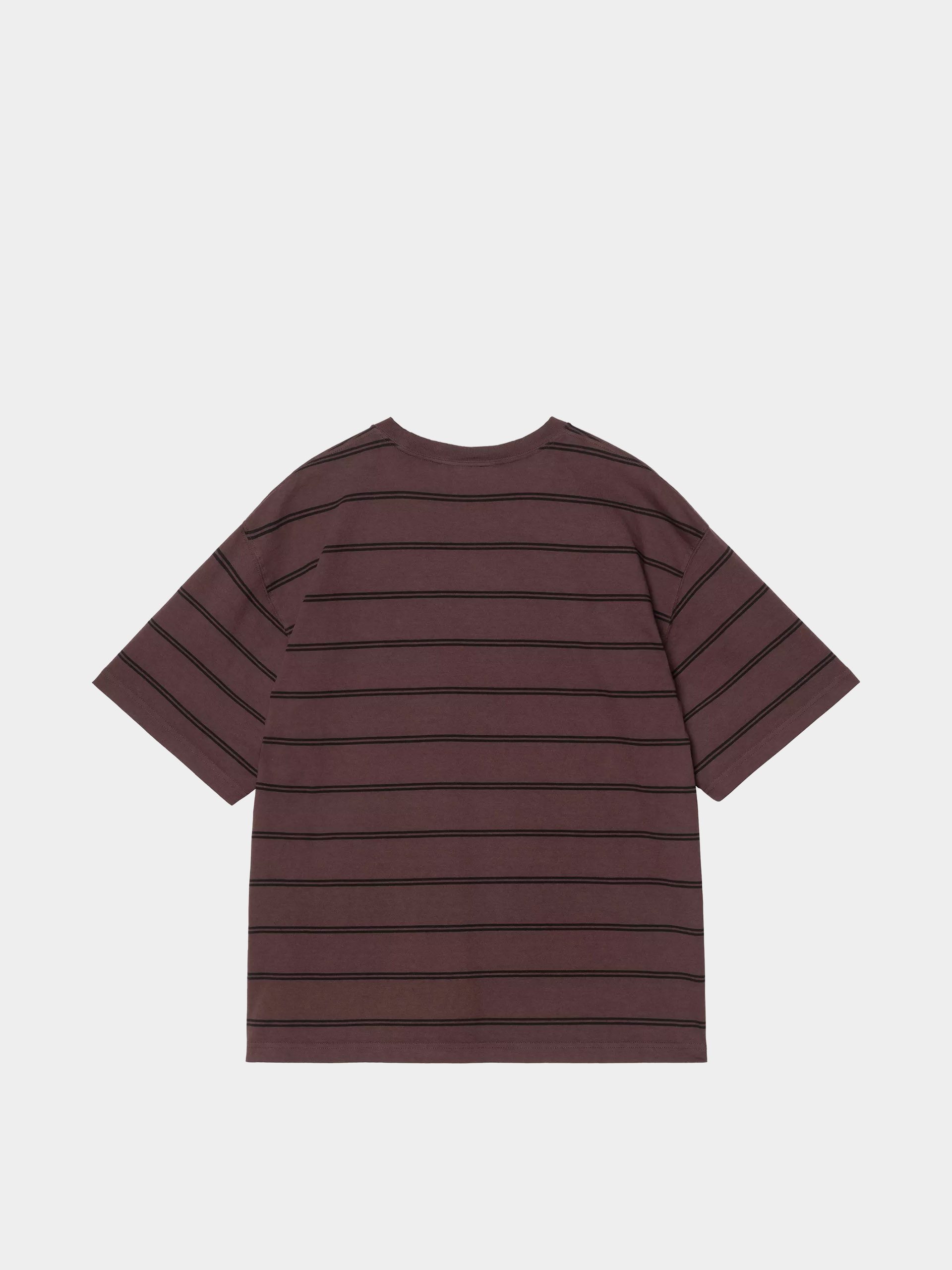 Tricou Carhartt WIP Cardona Pocket (cardona stripe natural/palisander/garment dyed)