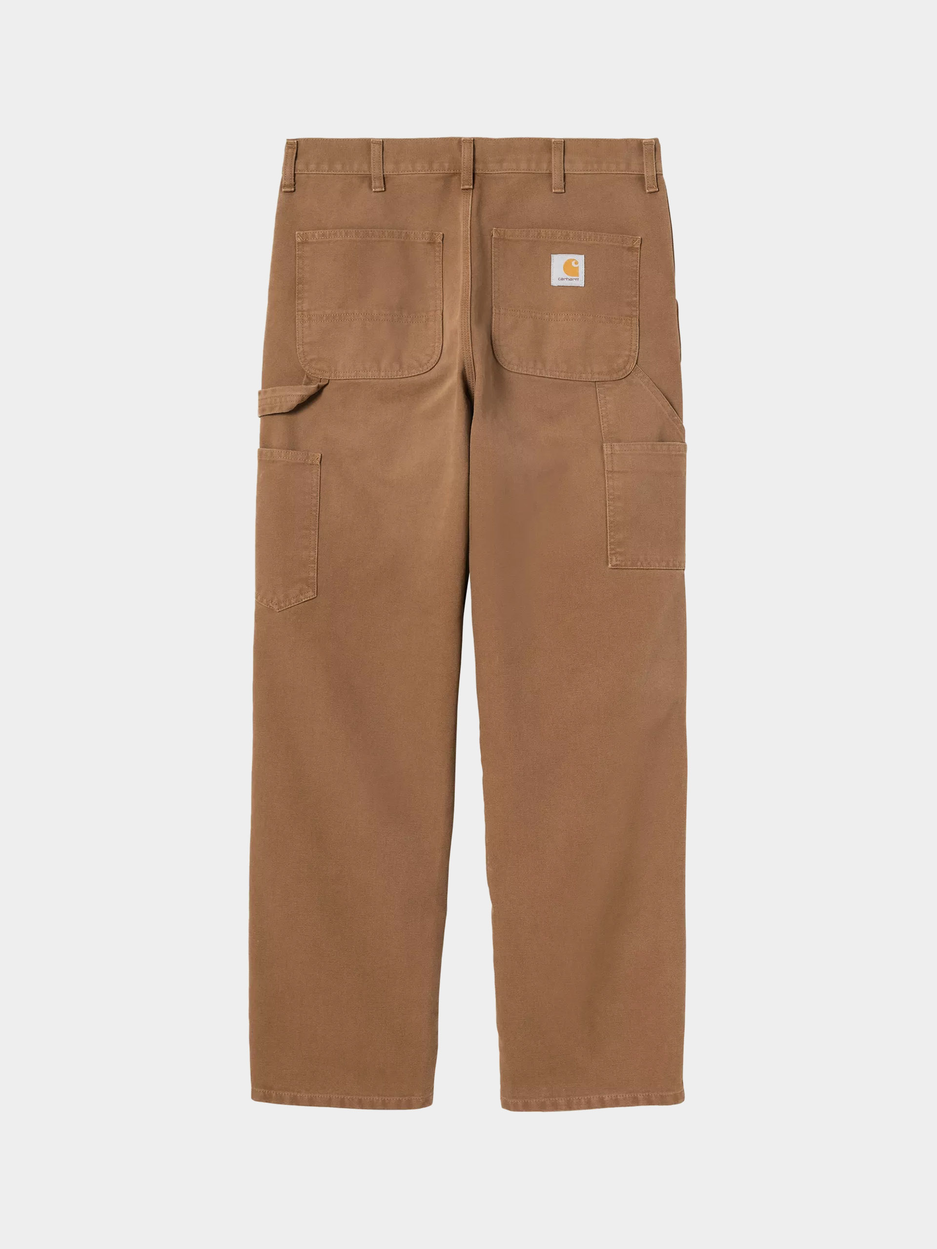 Pantaloni Carhartt WIP Single Knee (wip h brown/stone canvas)
