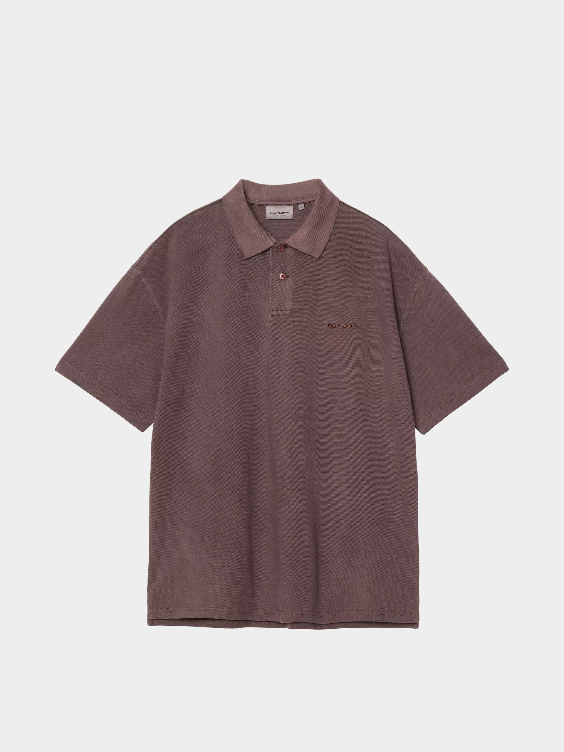 Tricou Carhartt WIP Wayne Polo (palisander/garment dyed)