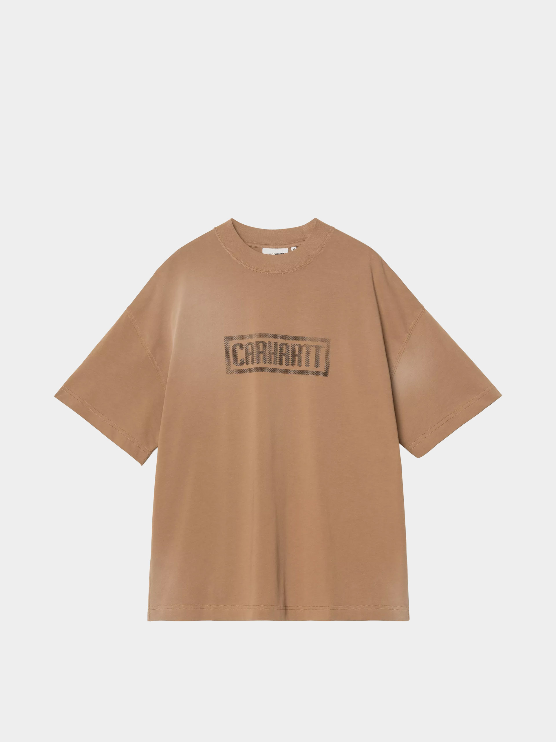 Tricou Carhartt WIP Bricky Man (wip h brown/stone dyed)