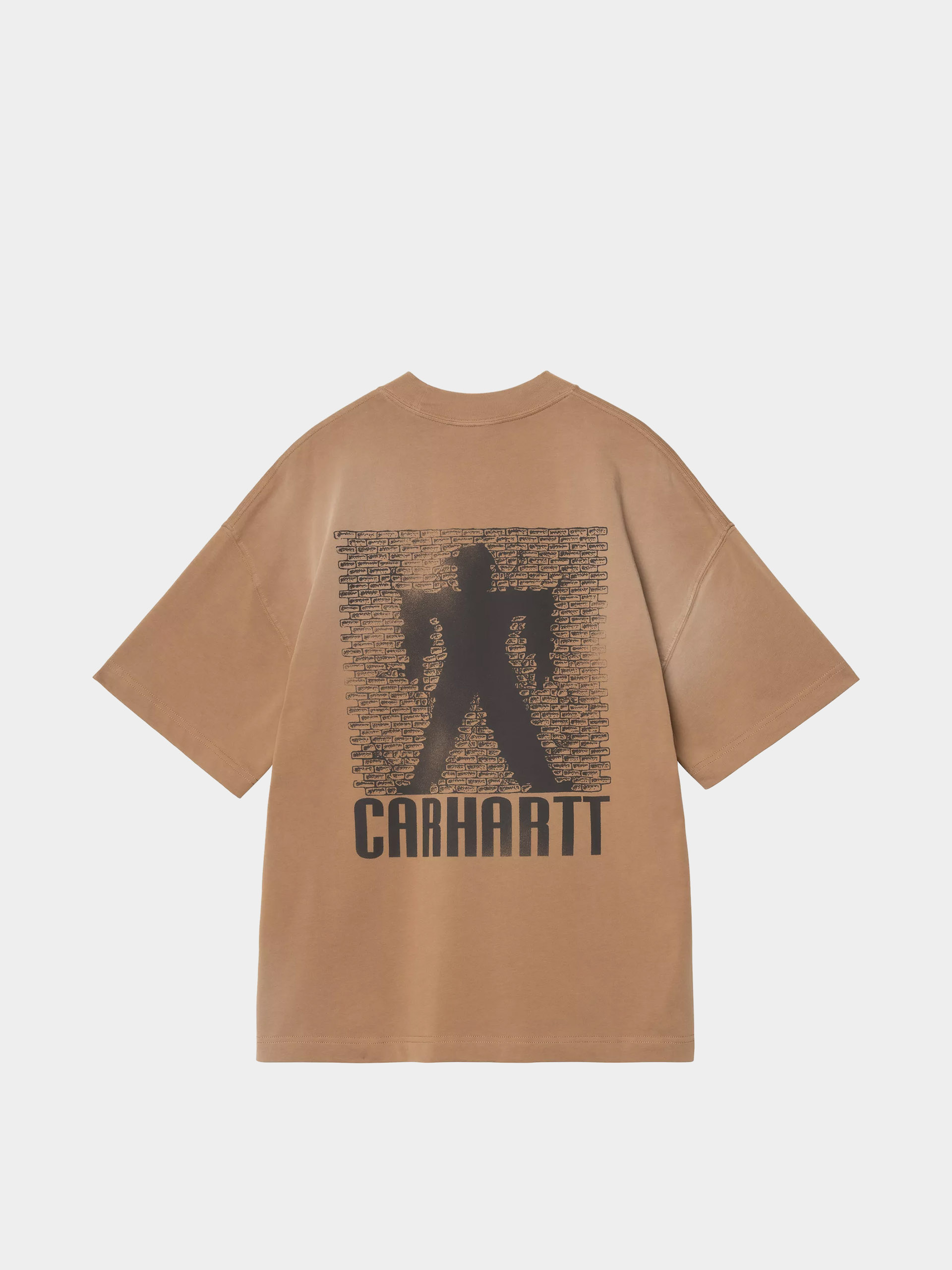 Tricou Carhartt WIP Bricky Man (wip h brown/stone dyed)