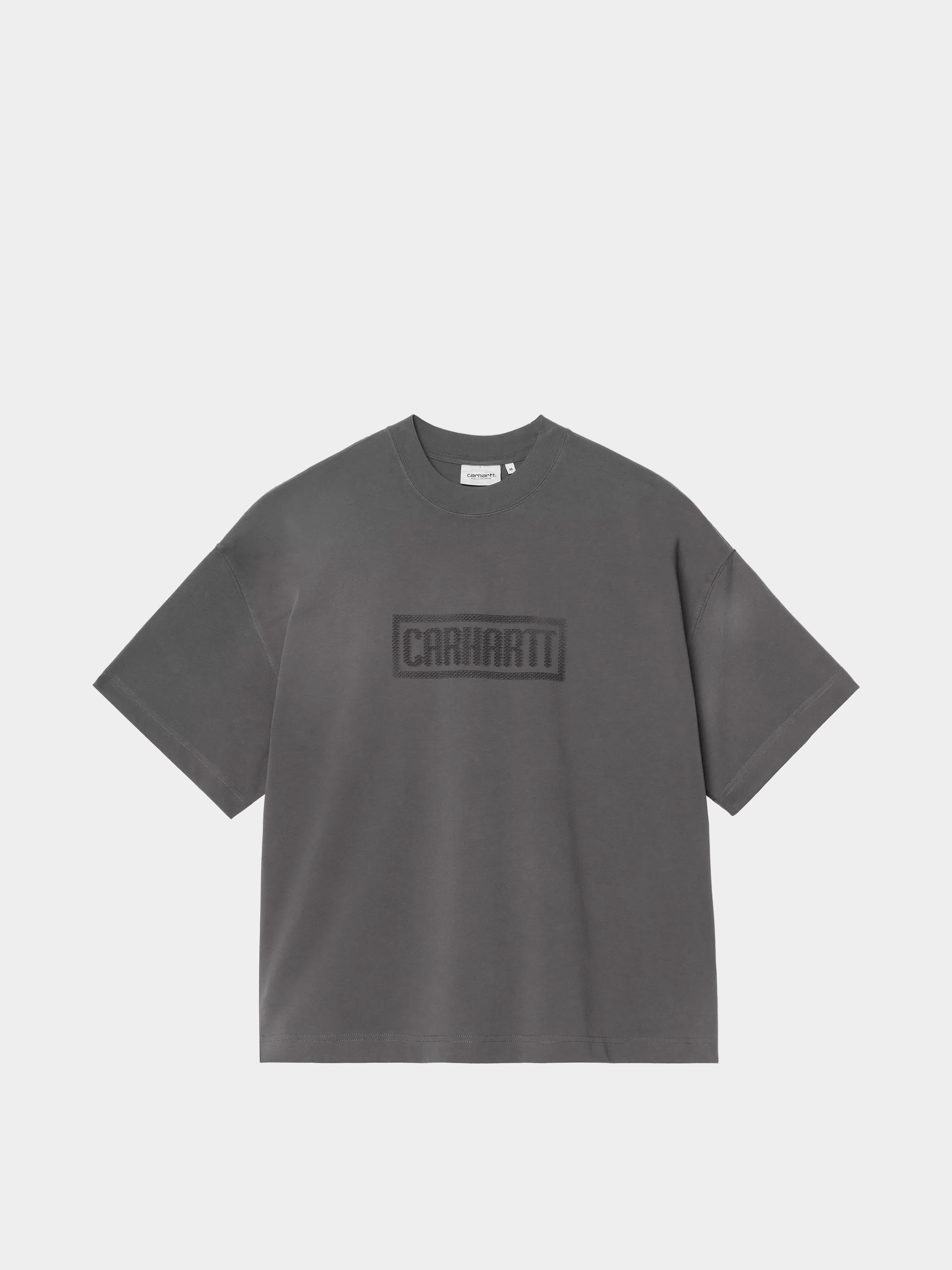 Tricou Carhartt WIP Bricky Man (soot/stone dyed)
