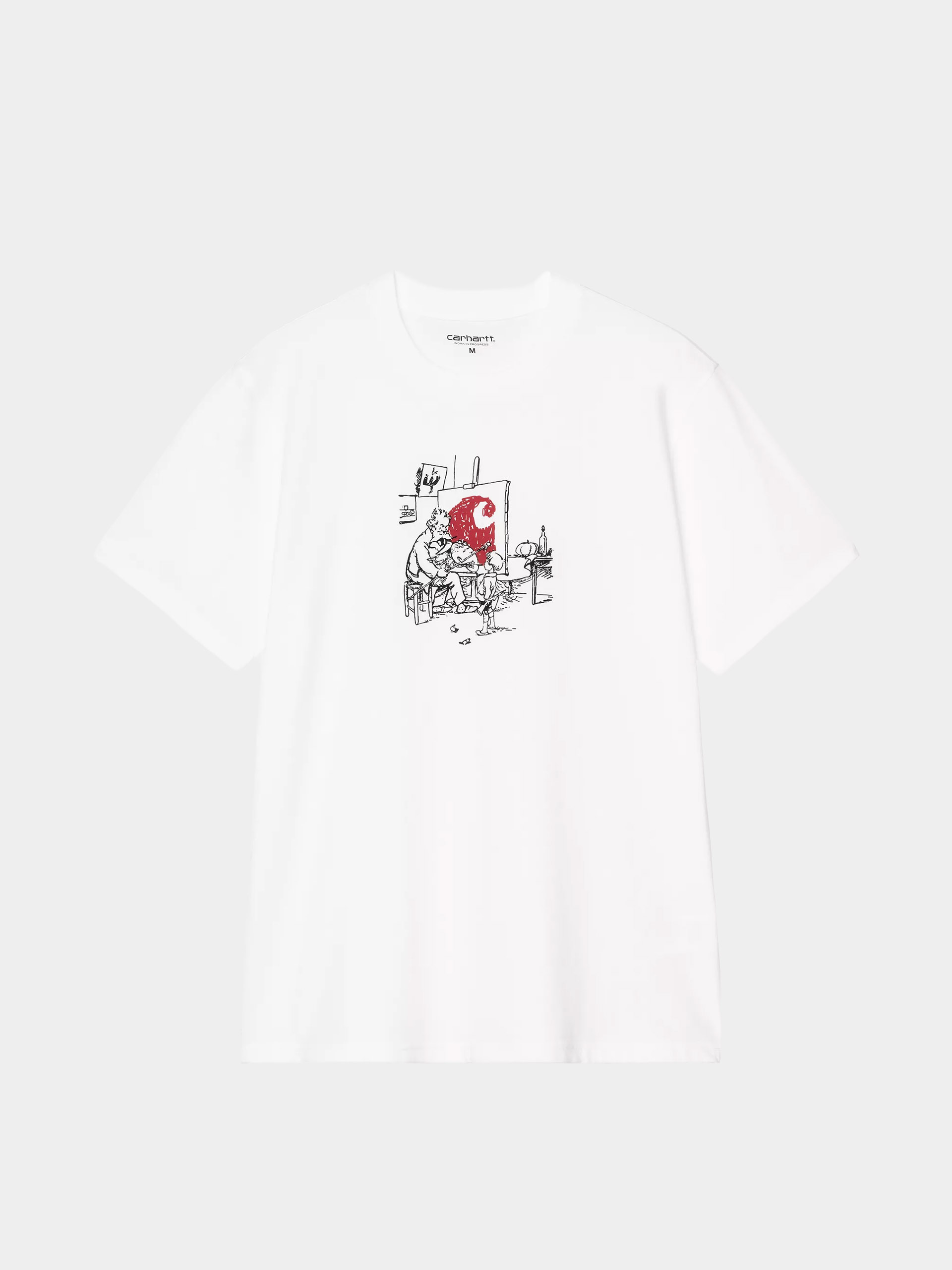Tricou Carhartt WIP Old Painter (white)