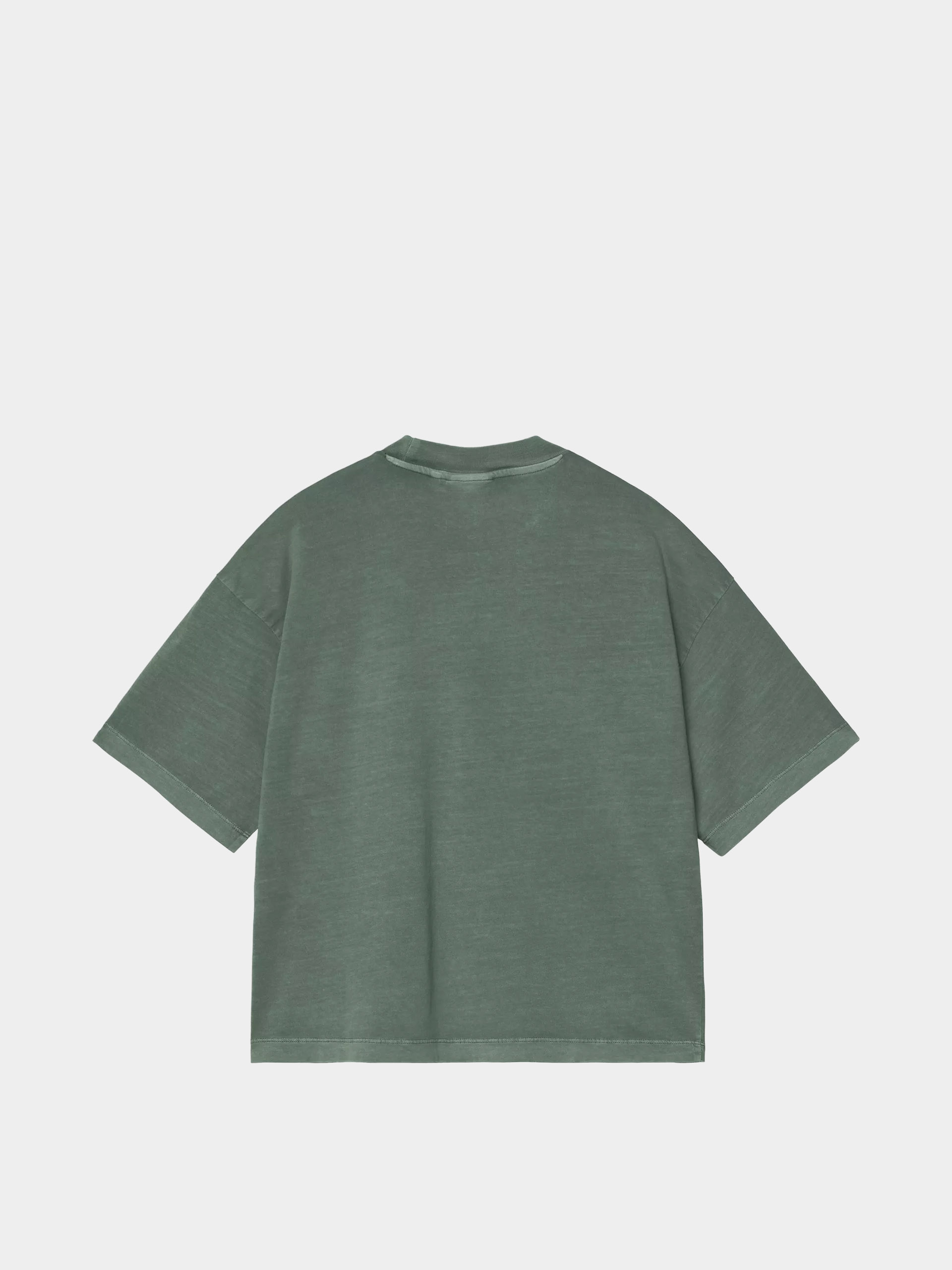 Tricou Carhartt WIP Nelson Wmn (dark scarab/garment dyed)