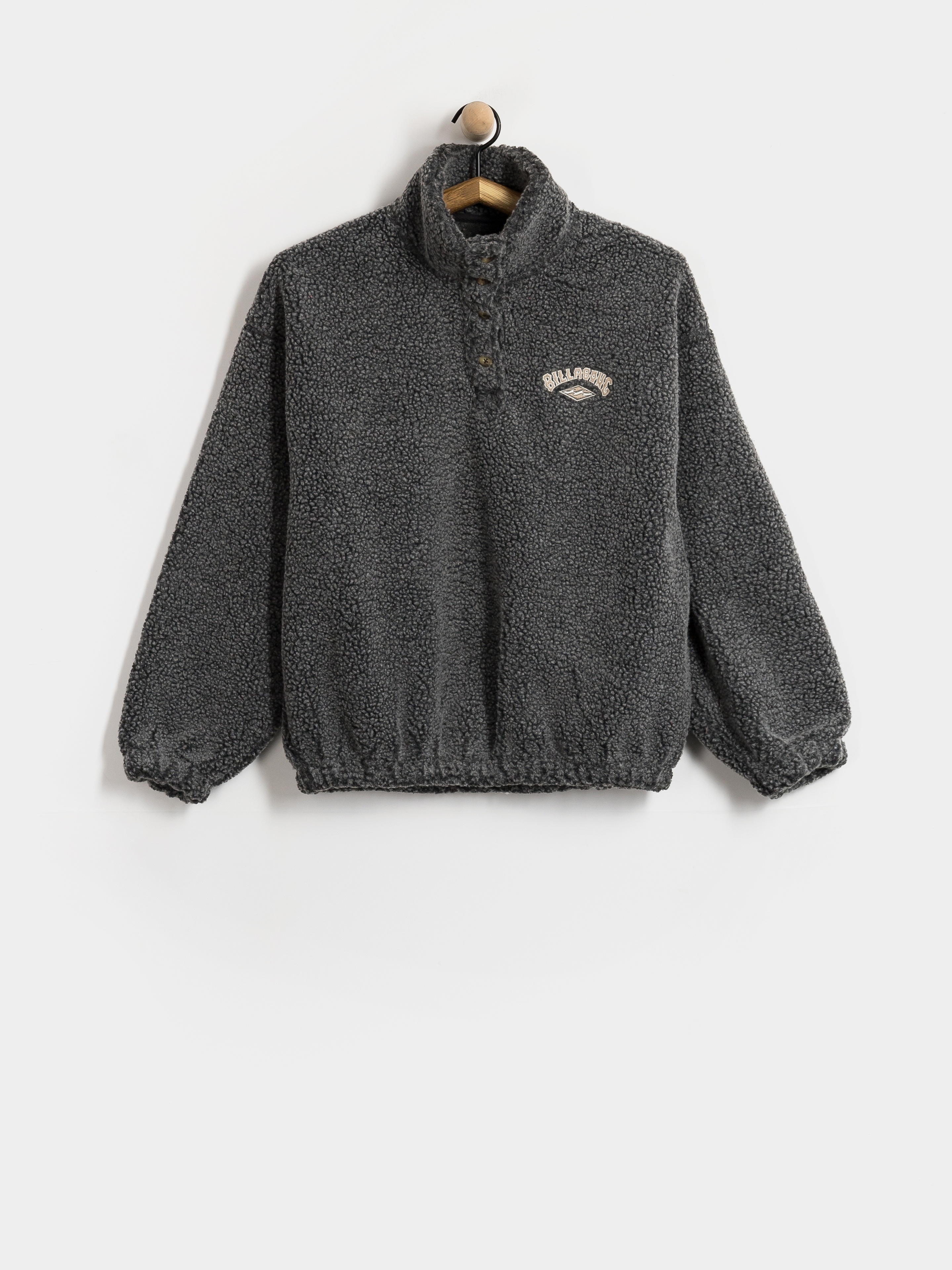 Pentru femei Hanorac din fleece Billabong Run The Road (off black)
