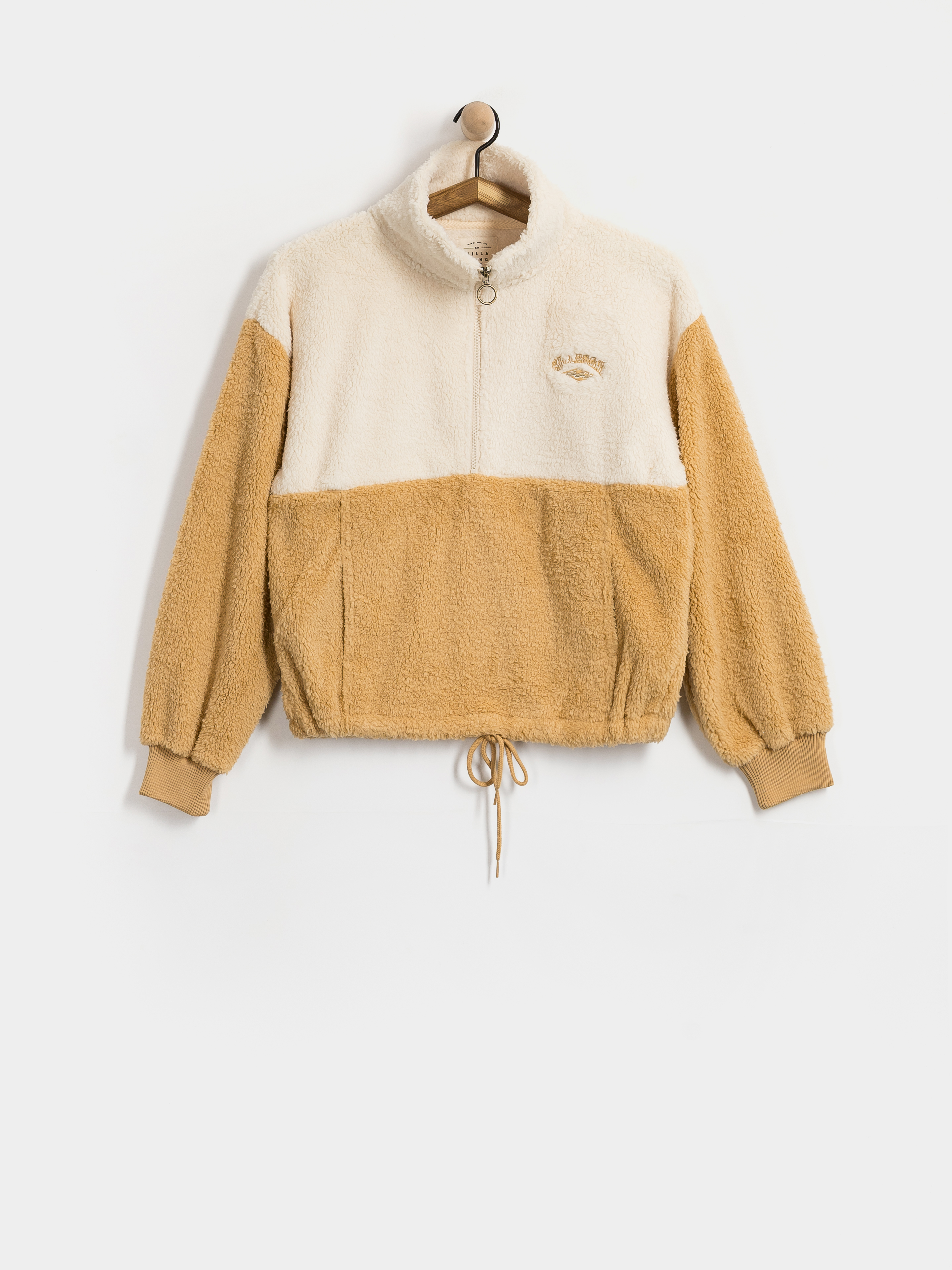 Pentru femei Hanorac din fleece Billabong Time Off (curry)