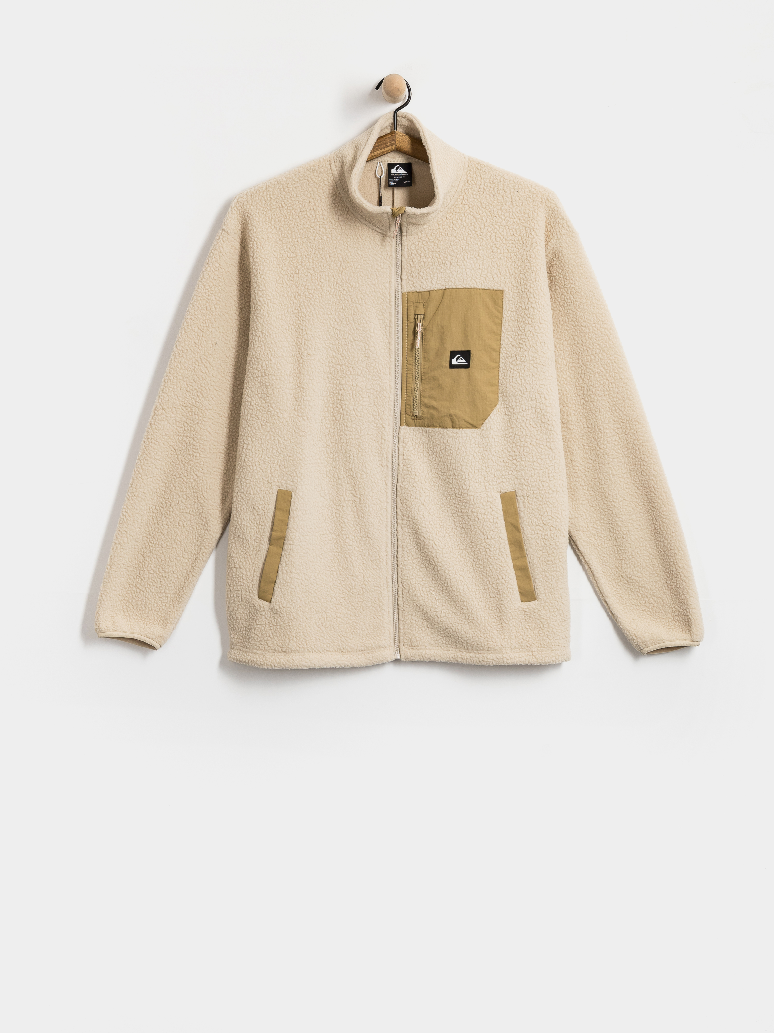 Pentru bărbați Hanorac din fleece Quiksilver Clean Coast Fz (peyote)